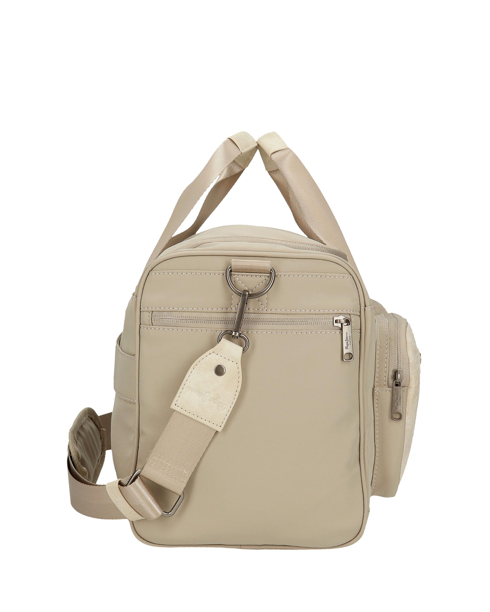 Imagen 2 de Bolsa de viaje pepe jeans jana con capacidad de 20l en beige - Oro Oro
