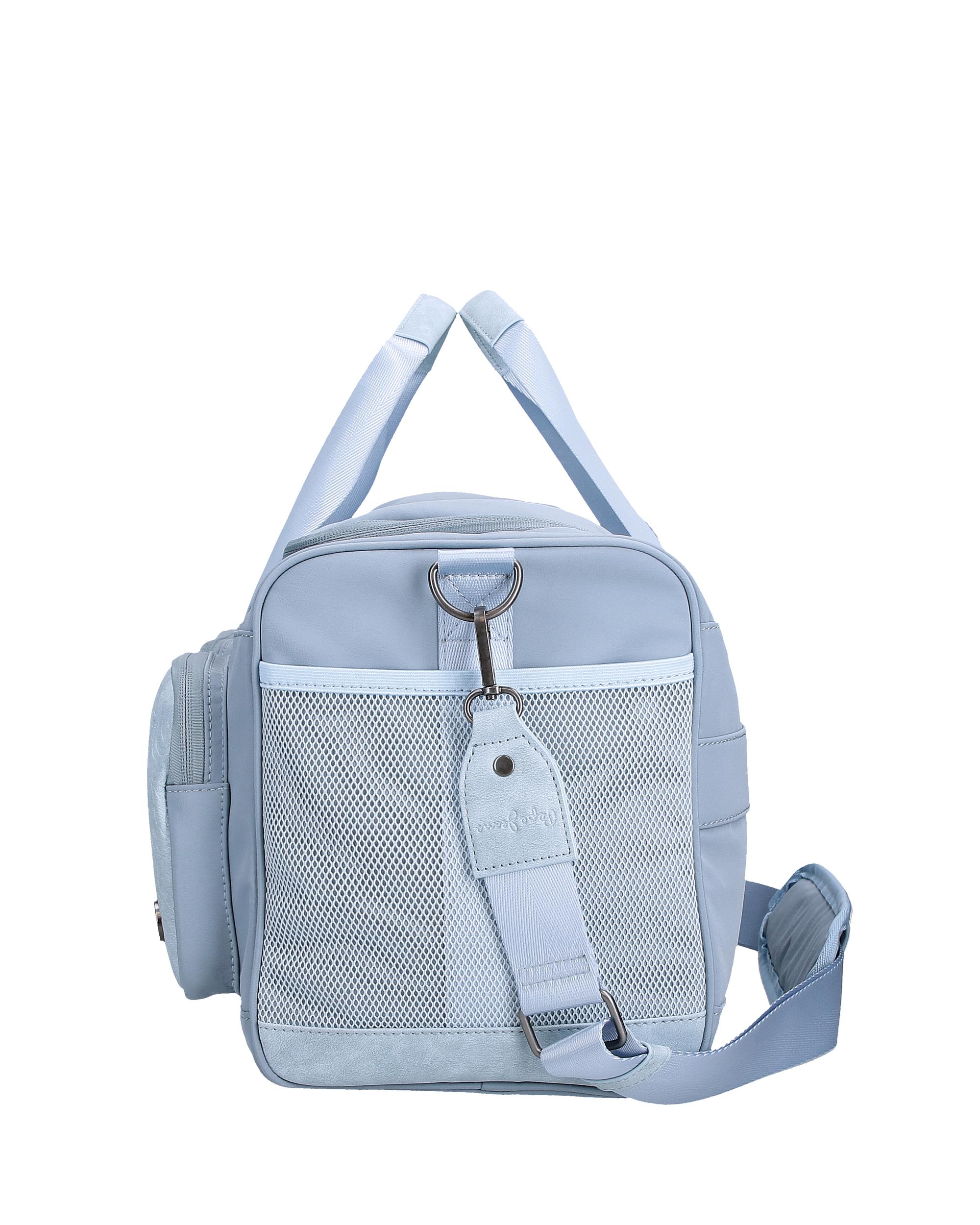 Imagen 4 de Bolsa de viaje pepe jeans jana con capacidad de 20l en beige - Azul Azul