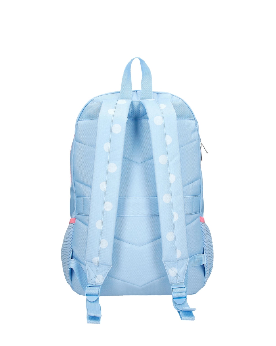 Mochila Mickey vibes dos compartimentos 44cm Azul-3