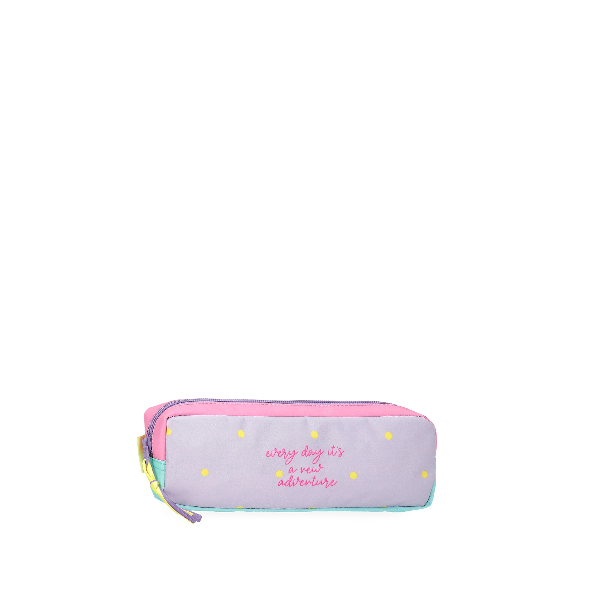 Estuche Movom New Adventures con cierre de cremallera.