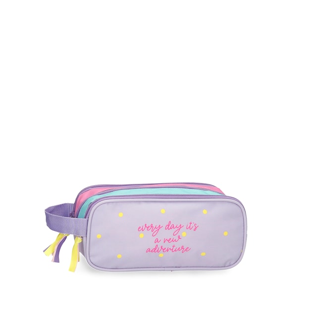 Imagen 0 de Estuche La vita è Bella triple compartimento con asa para colgar