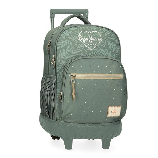 Imagen 0 de Mochila con ruedas Coralie y pompón decorativo