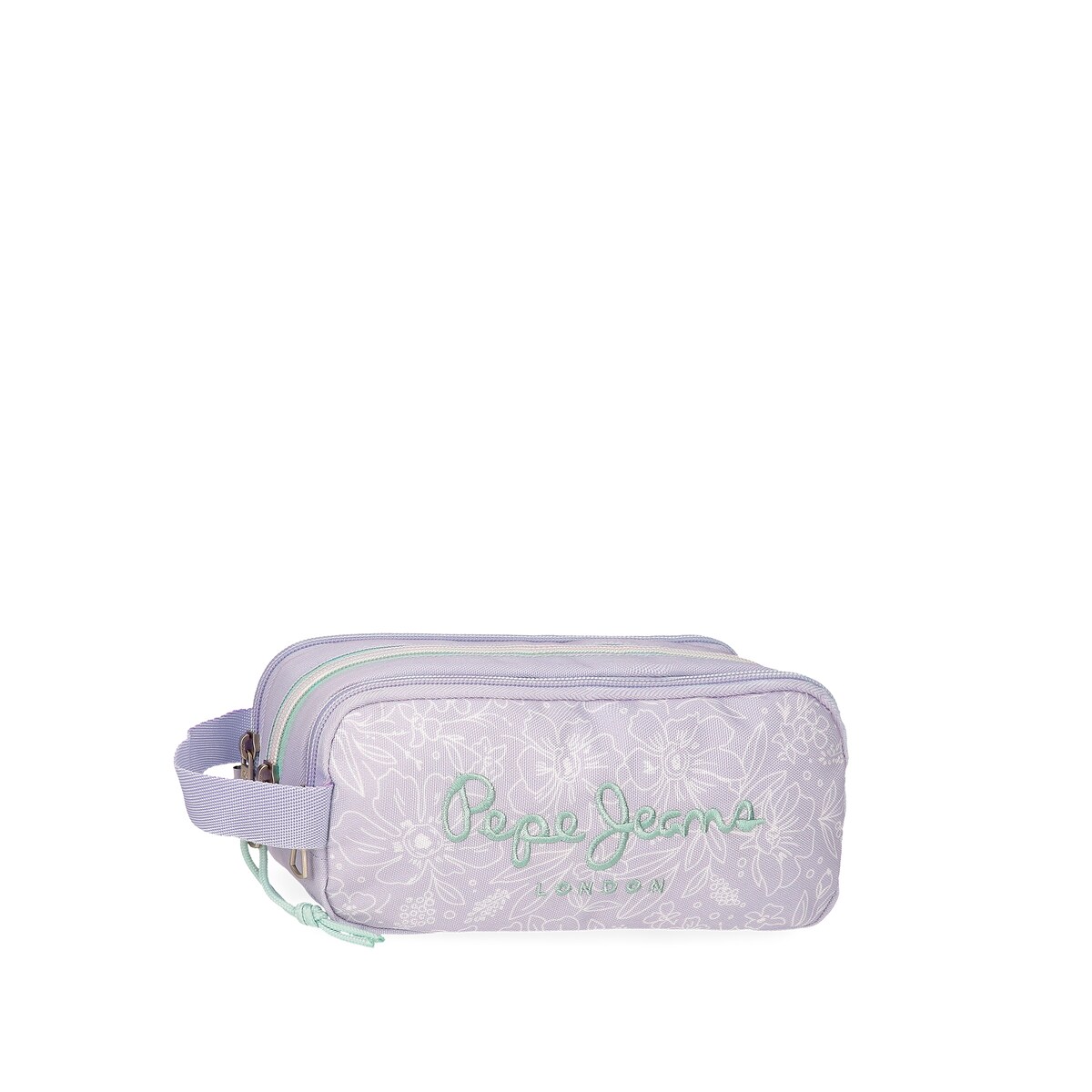 Estuche Renata triple compartimento y asa larteral · Pepe Jeans