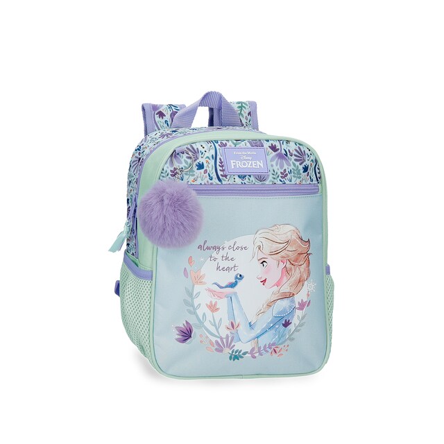 Imagen 0 de Mochila Frozen Close to the heart 28cm adaptable a carro