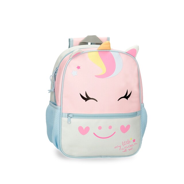 Imagen 0 de Mochila escolar Roll Road Happy pets Little unicorn 33cm