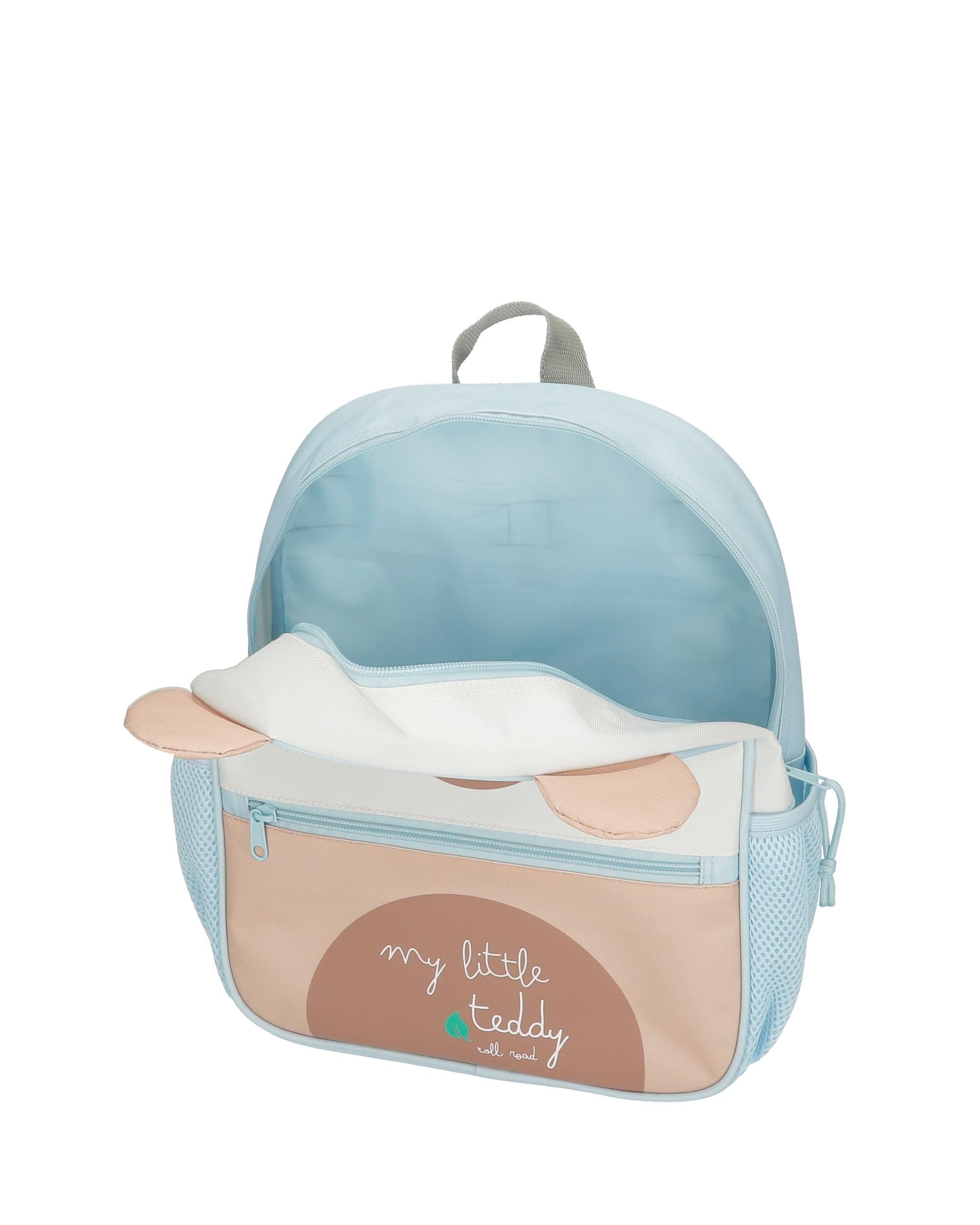 Imagen 4 de Mochila escolar Roll Road Happy pets Little Teddy 33cm Multicolor