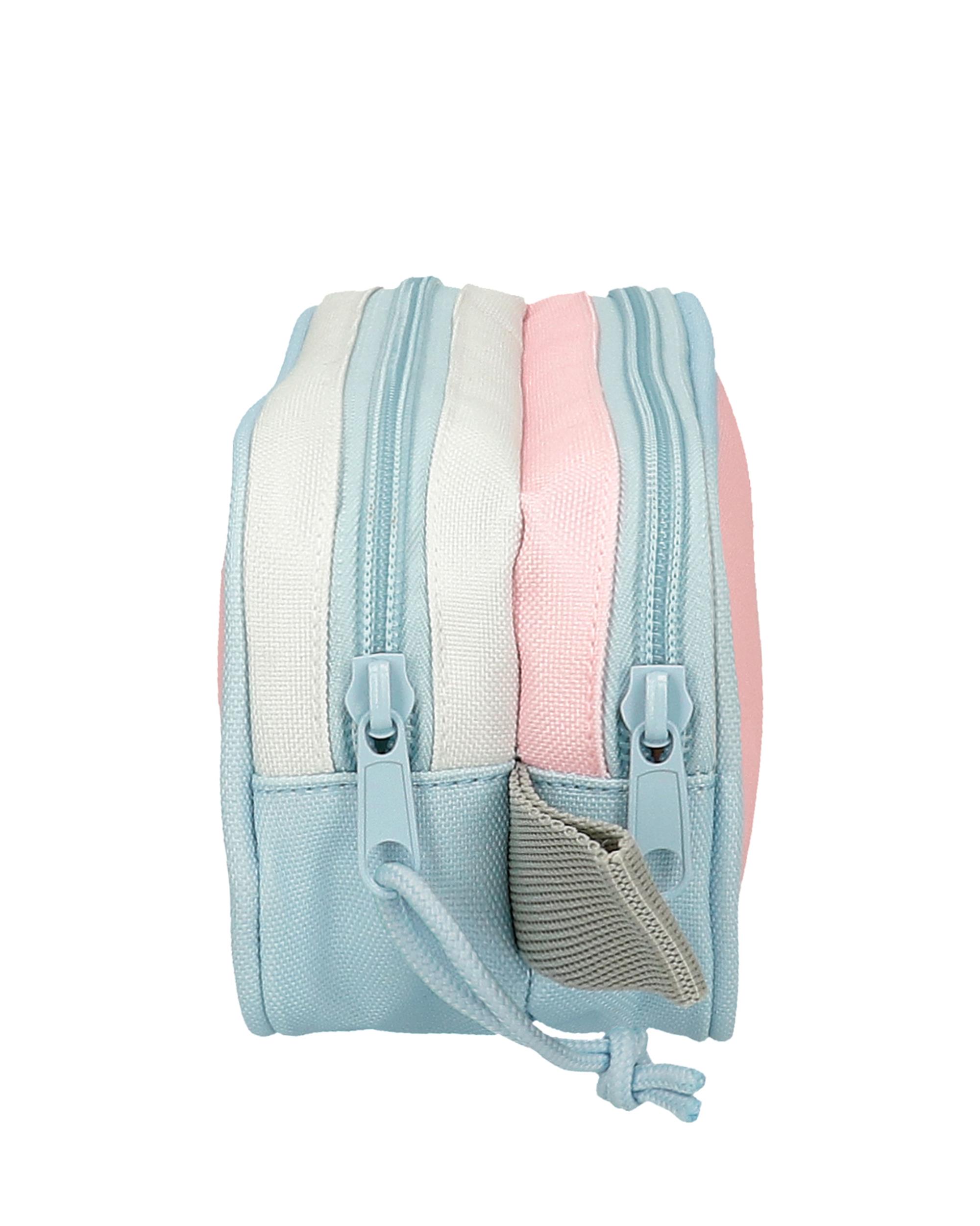 Estuche dos compartimentos Roll Road Happy pets Little unicorn Multicolor-2