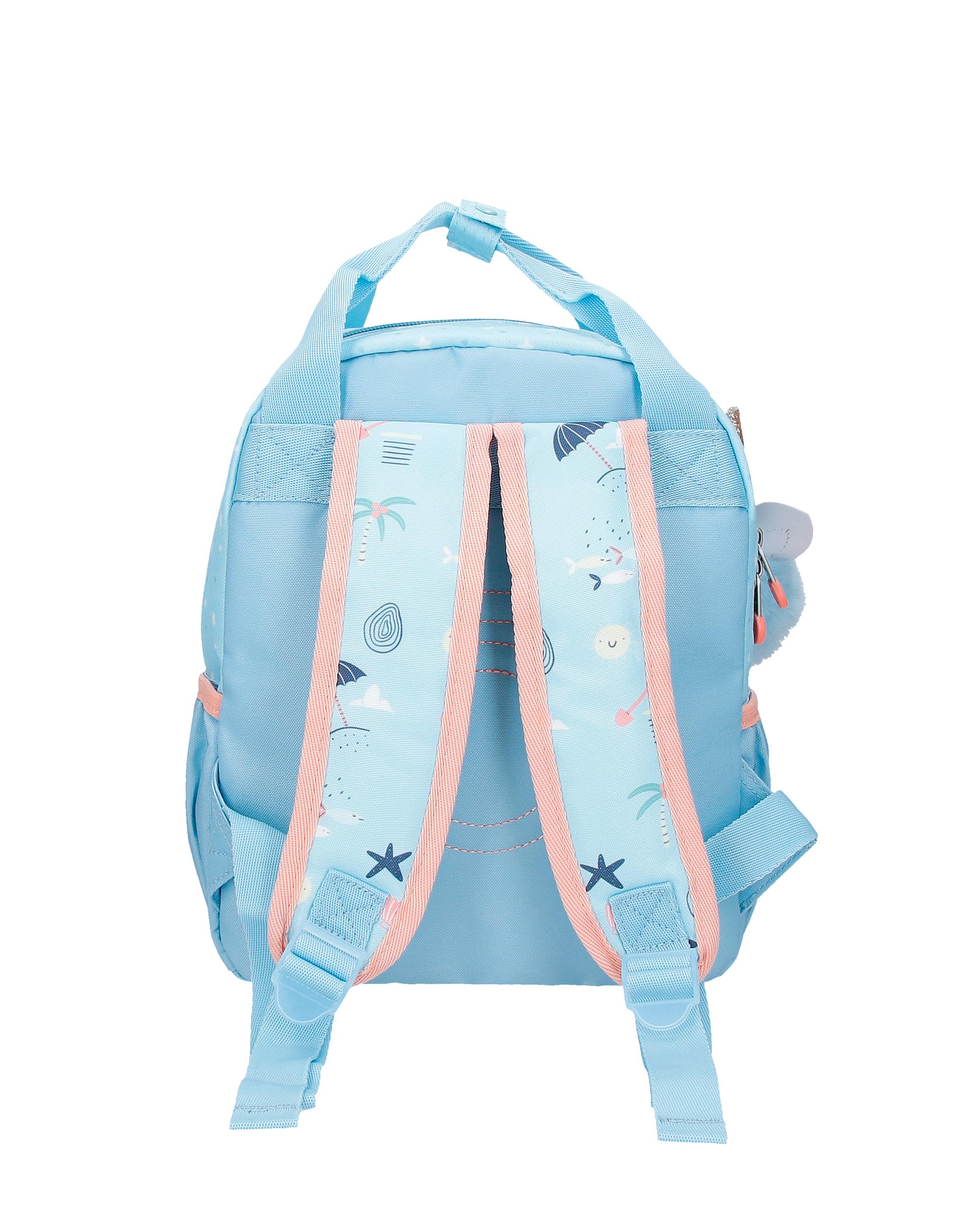 Mochila Enso Magic summer de 28 cm con asa superior Azul-3