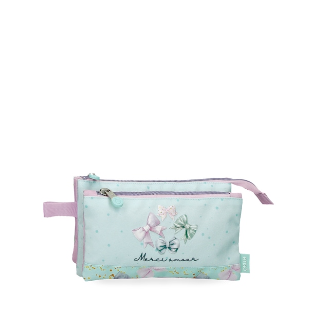 Imagen 0 de Estuche Merci amour tres compartimentos