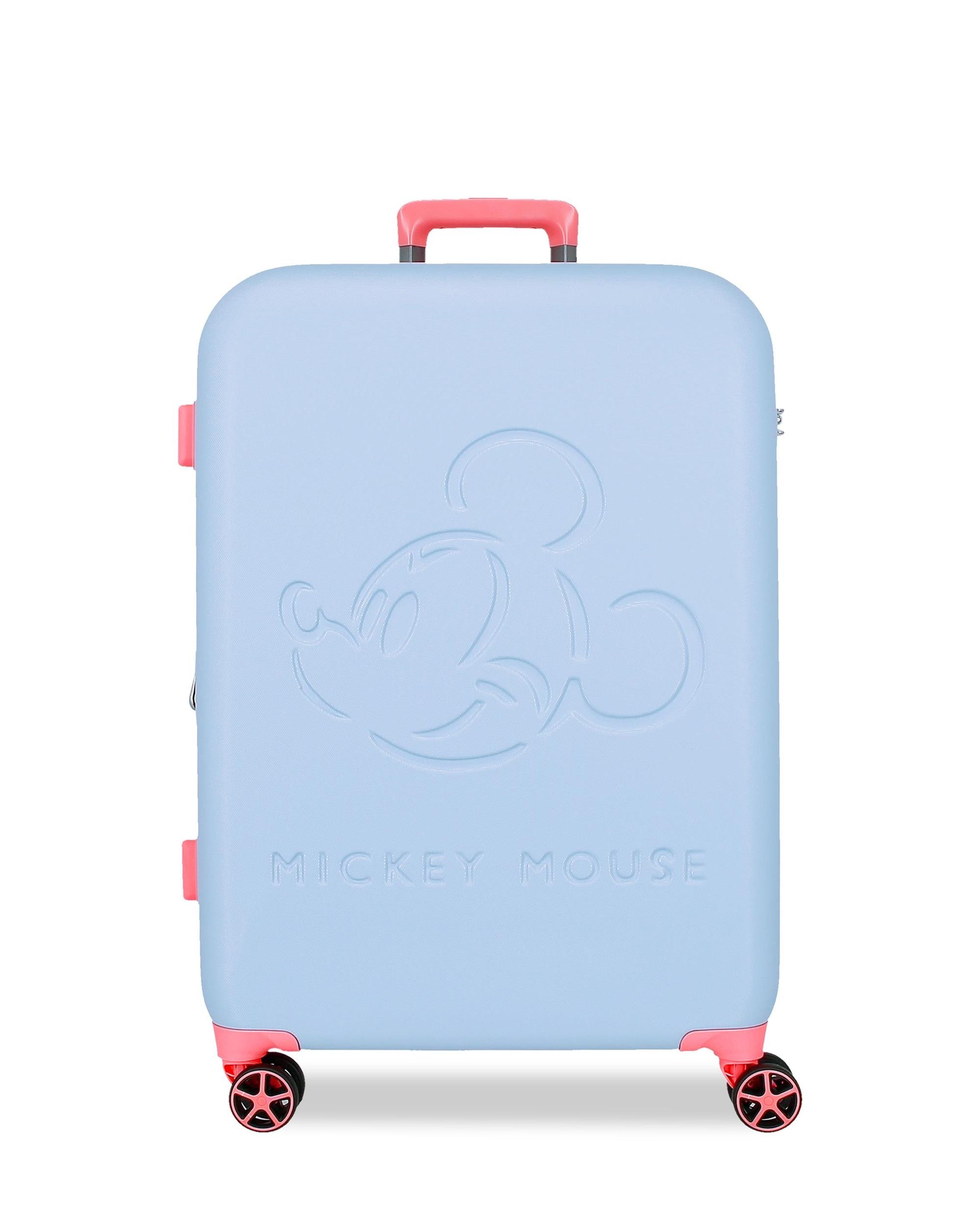 Disney - Maleta mediana disney mickey crazy trip con capacidad de 75l.