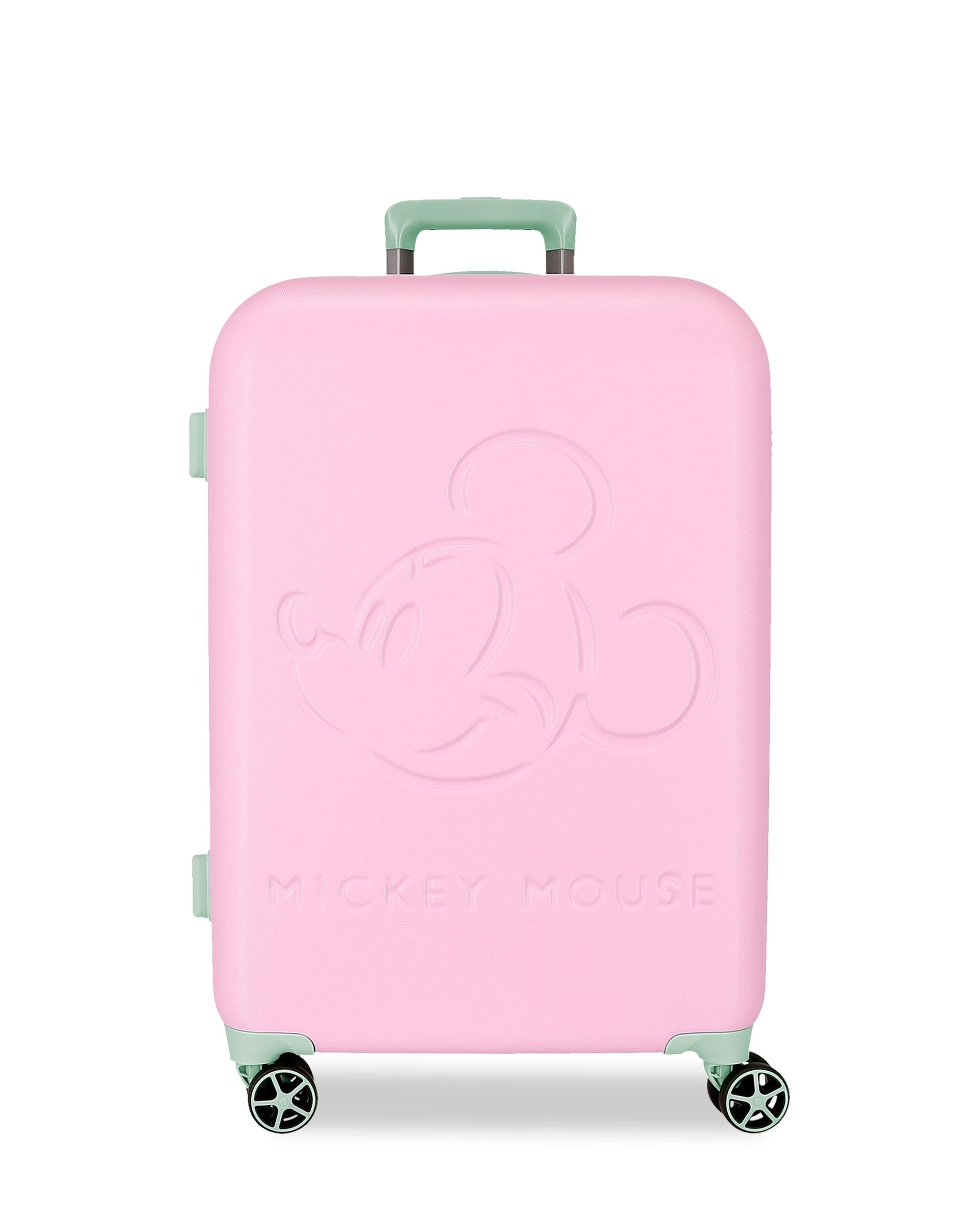 Disney - Maleta mediana disney mickey crazy trip con capacidad de 75l.