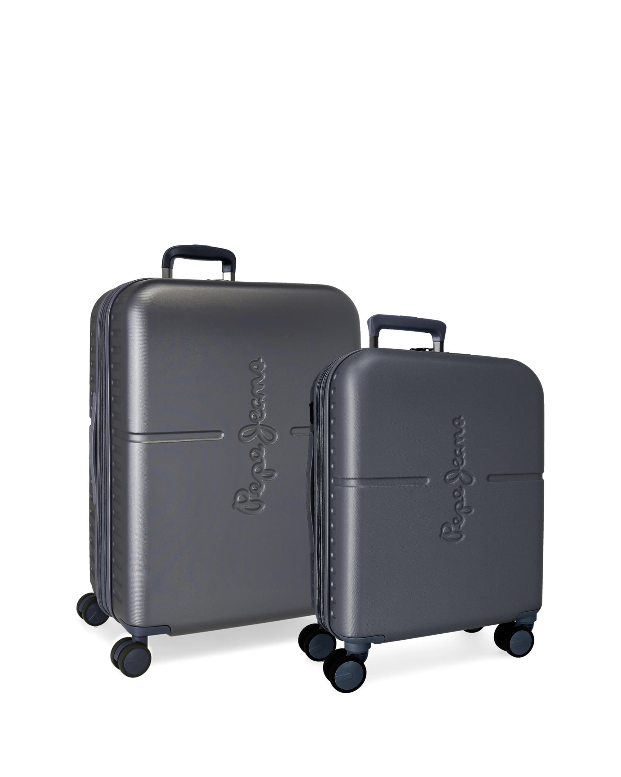 Pepe Jeans - Maleta de cabina 55 cm expandible pjl highlight abs rígida hasta 37l.