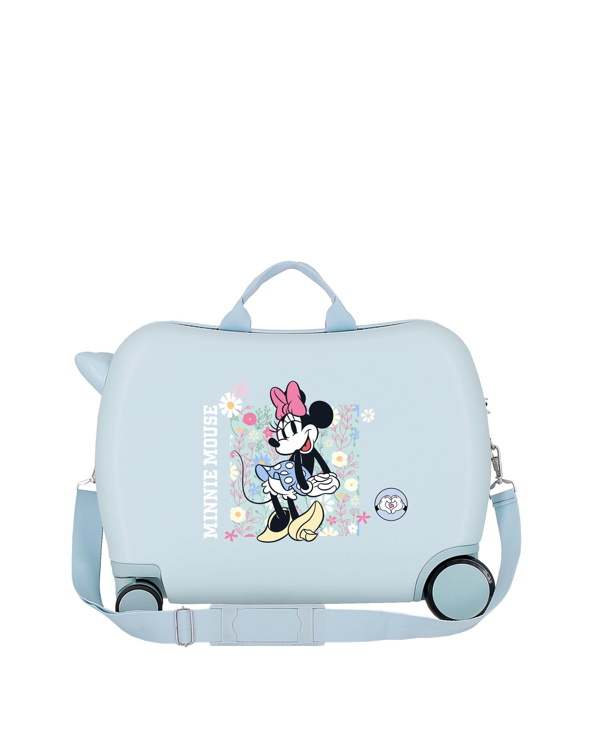 Maleta infantil Minnie Happy rígida con capacidad de 38L - Disney - Azul claro Azul claro-3