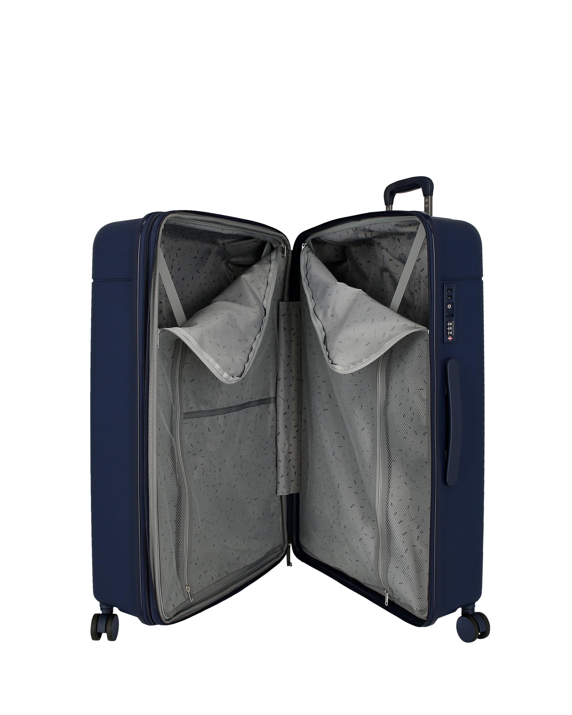 Maleta grande Movom New Trendy con capacidad 108L - Azul marino Azul marino-5