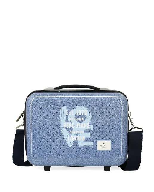 Imagen 0 de Neceser ABS Noni  denim adaptable con capacidad de 9L