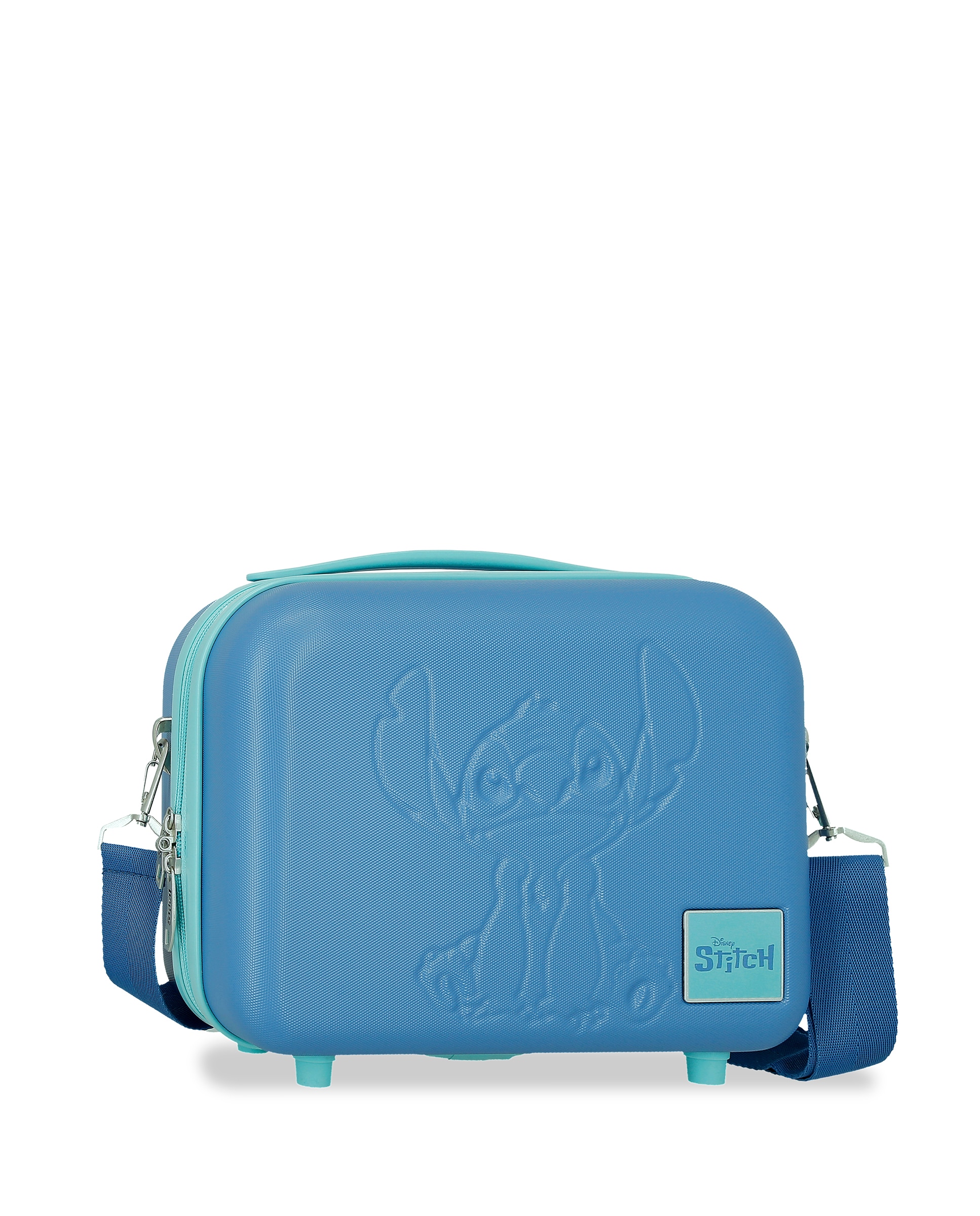 Imagen 1 de Neceser ABS Adaptable Disney Traveling With Stitch con capacidad de 9L Azul