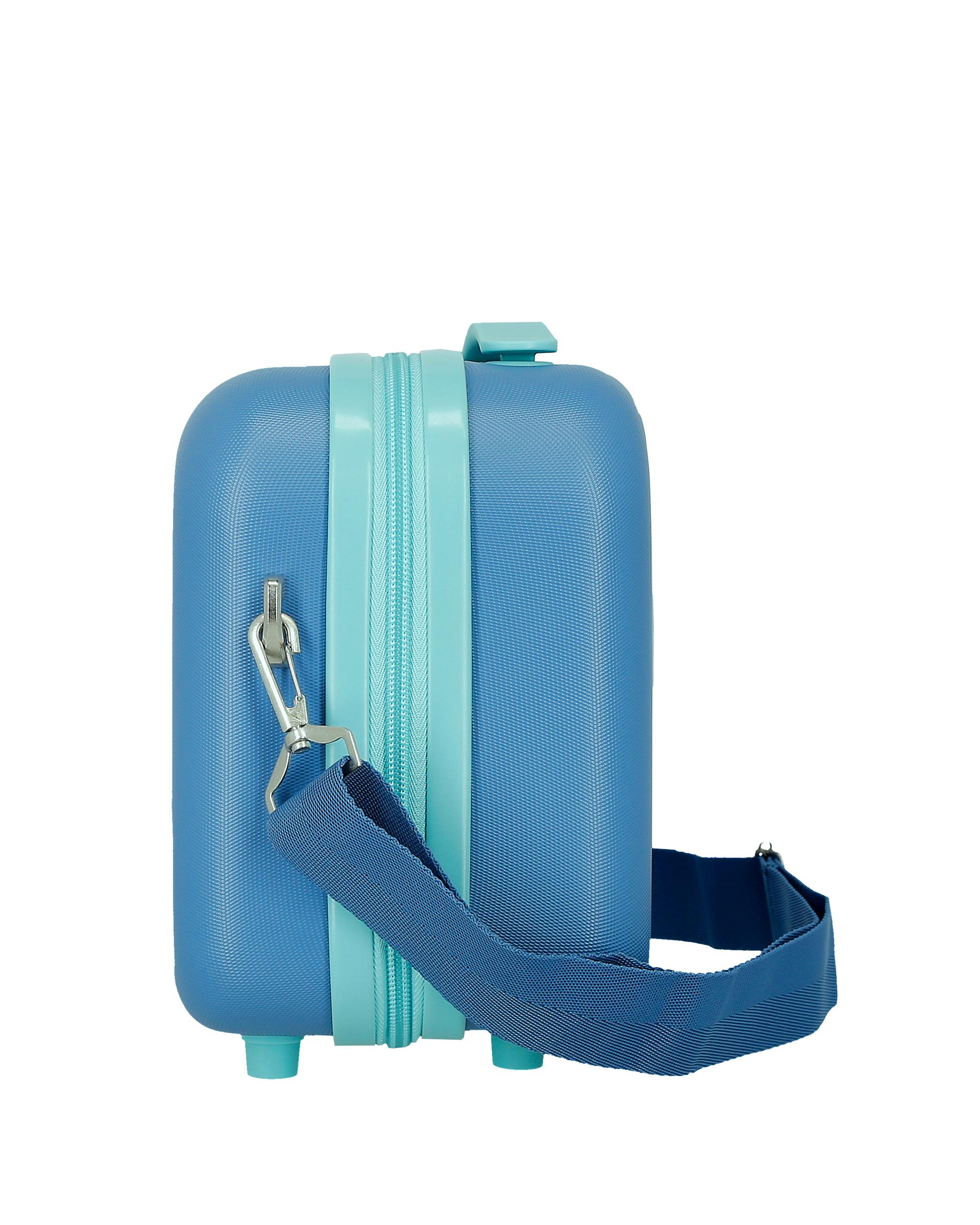 Imagen 4 de Neceser ABS Adaptable Disney Traveling With Stitch con capacidad de 9L - Azul Azul