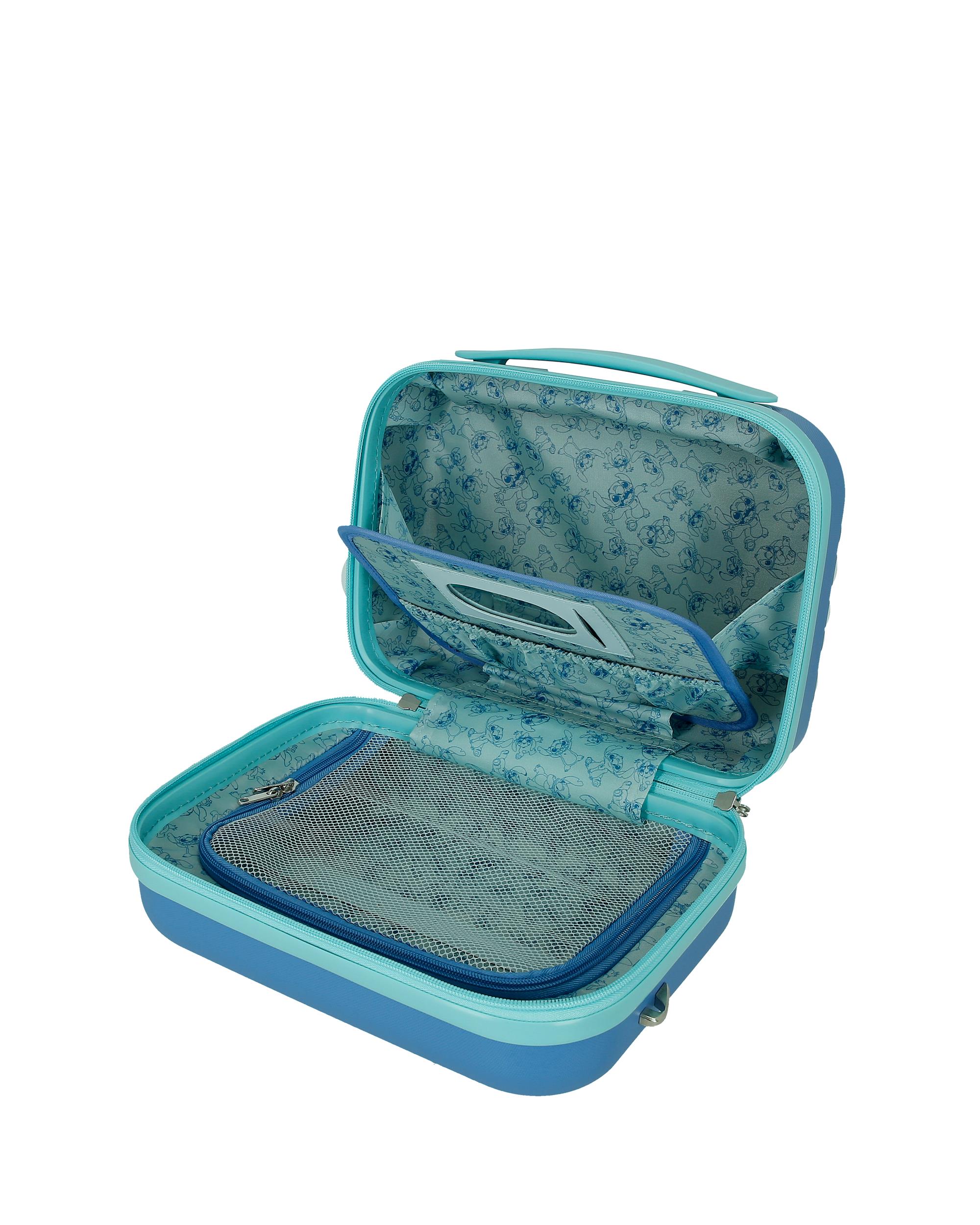 Imagen 5 de Neceser ABS Adaptable Disney Traveling With Stitch con capacidad de 9L - Azul Azul