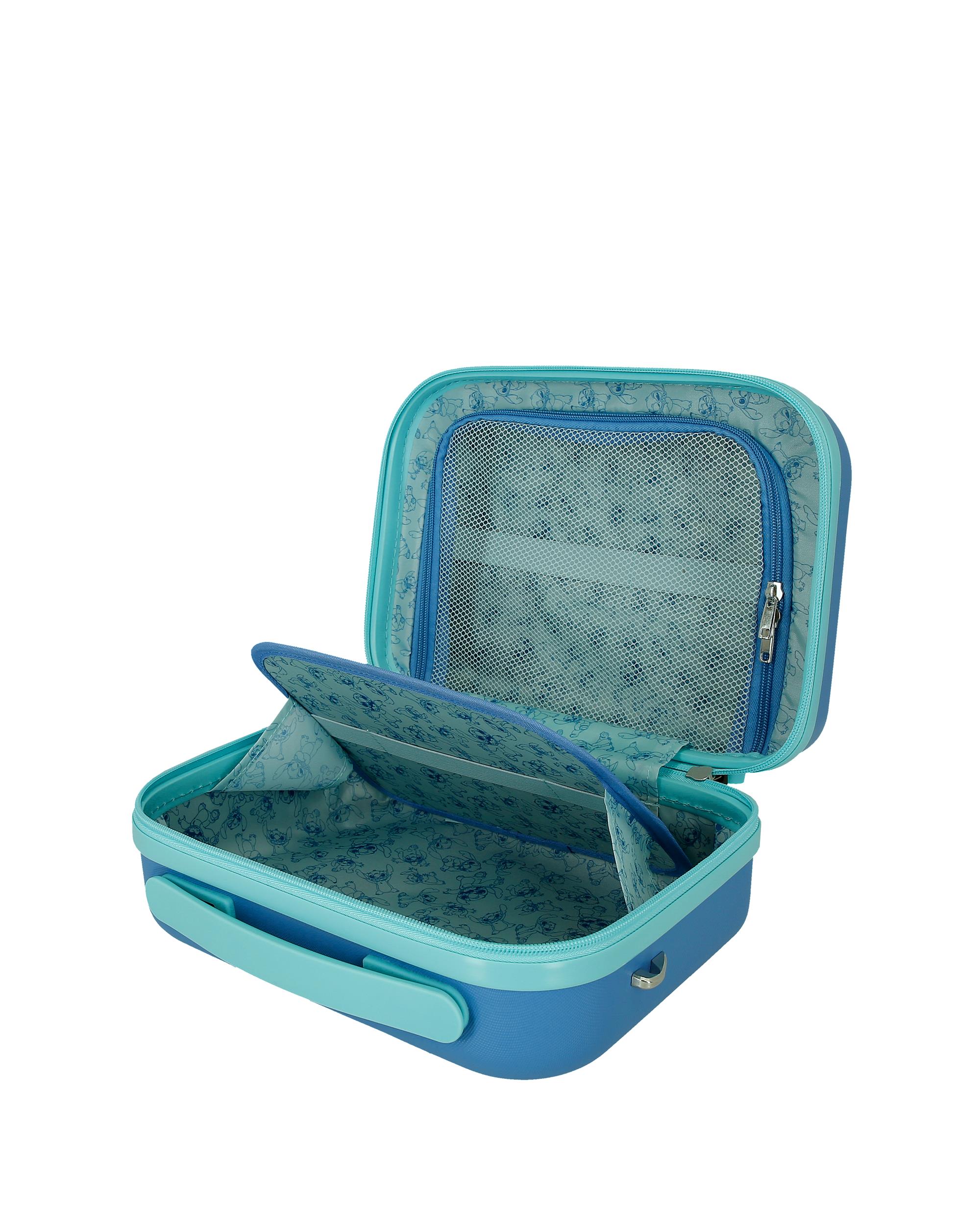 Imagen 6 de Neceser ABS Adaptable Disney Traveling With Stitch con capacidad de 9L - Azul Azul