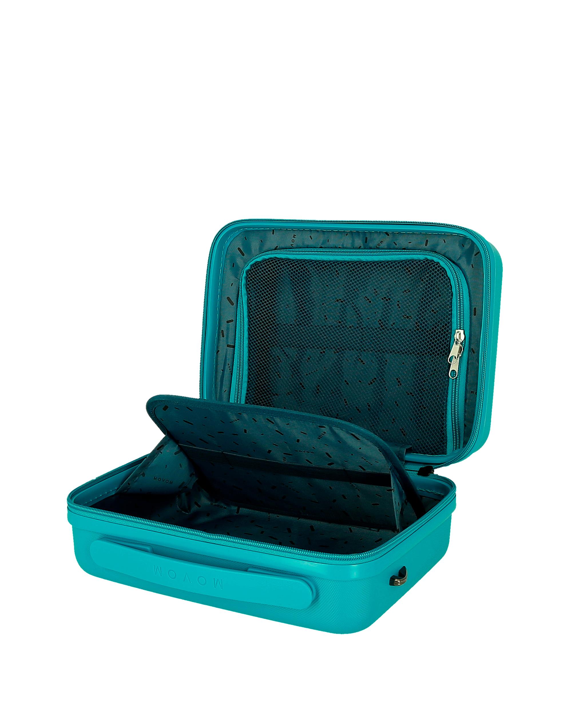 Imagen 6 de Neceser abs adaptable movom wood abs con capacidad de 9,1l marino - Azul Azul