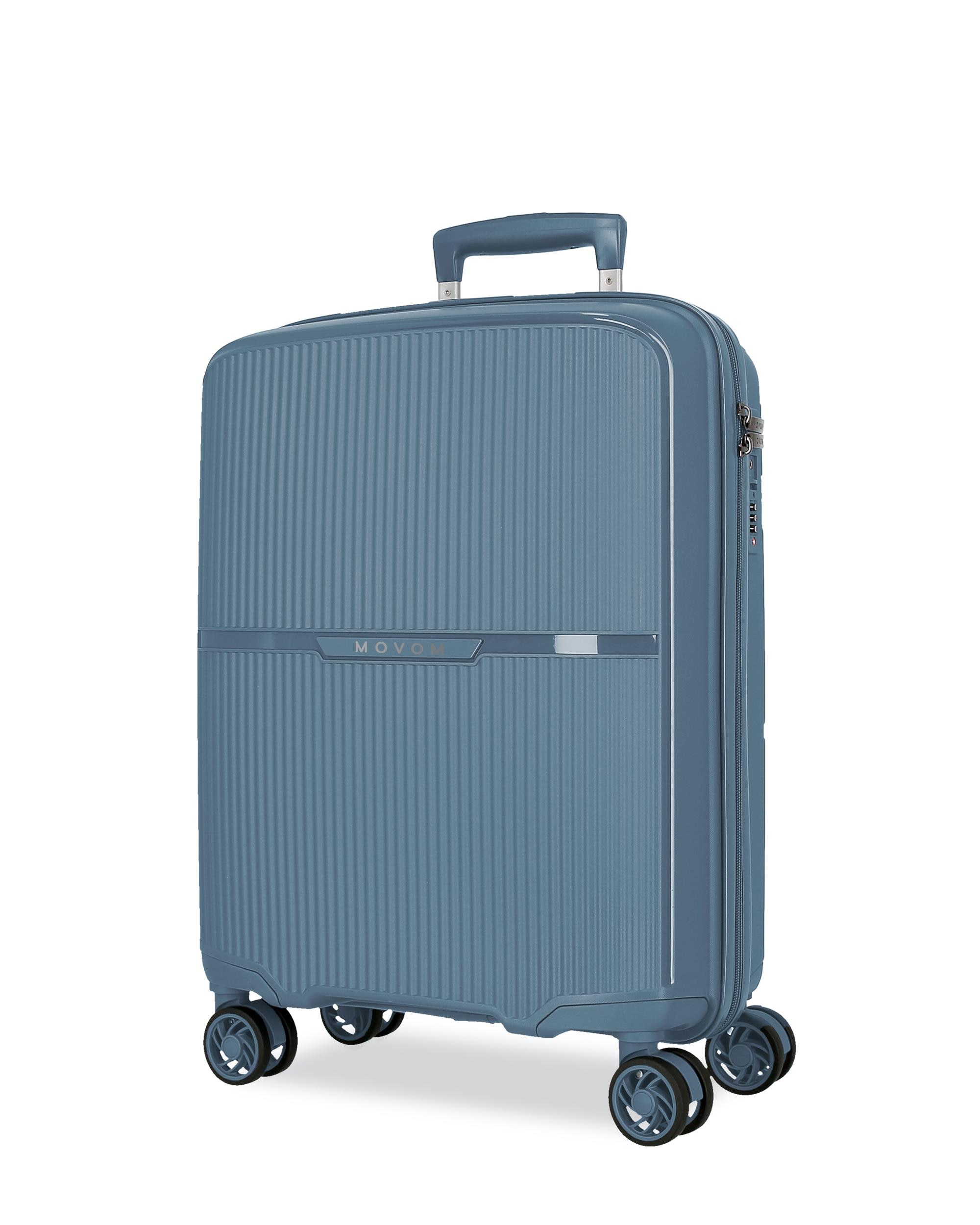 Imagen 0 de Maleta de cabina movom wood con capacidad de 38l en azulon Azul