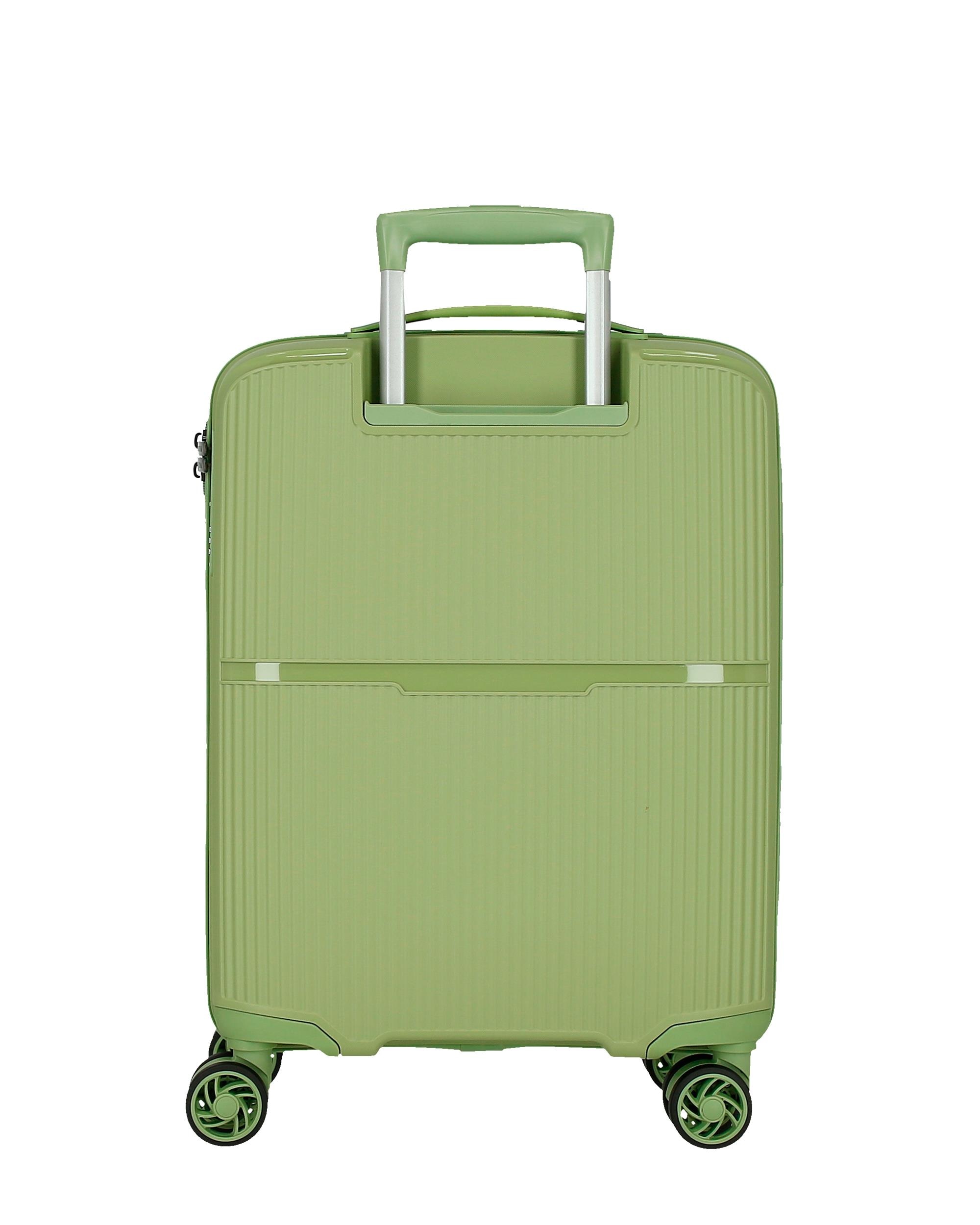 Maleta de cabina movom wood con capacidad de 38l en azulon - Verde Verde-3