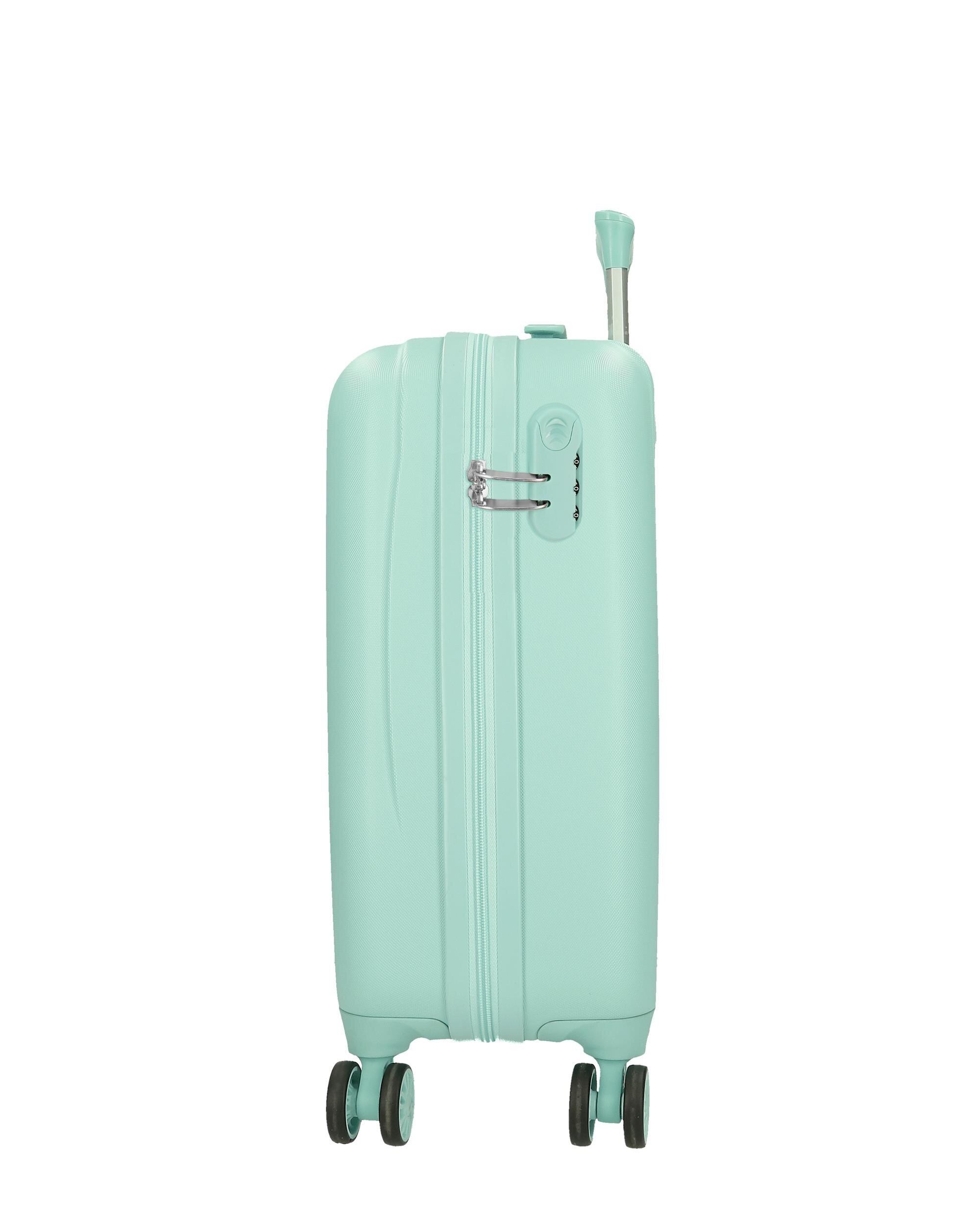 Maleta de cabina frozen nature is magical con capacidad de 33l en turquesa - Disney - Azul Azul-2