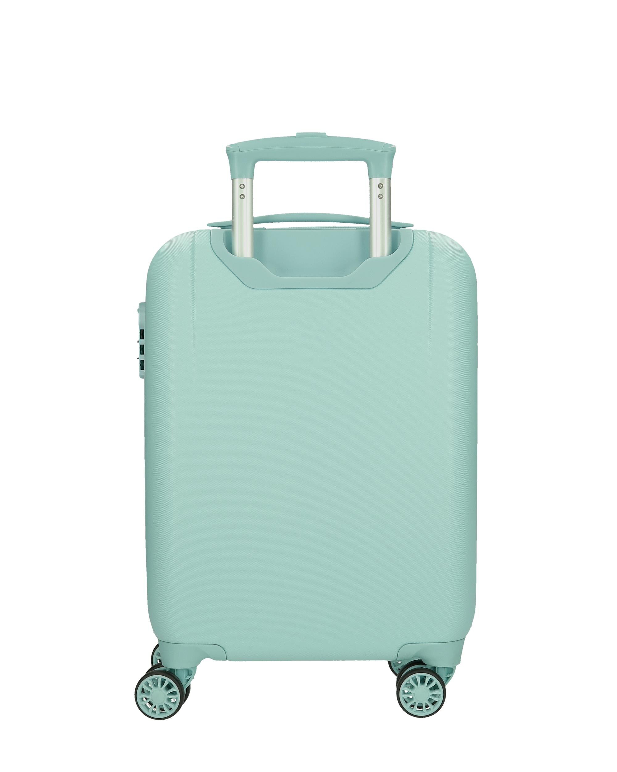 Maleta de cabina frozen nature is magical con capacidad de 33l en turquesa - Disney - Azul Azul-3