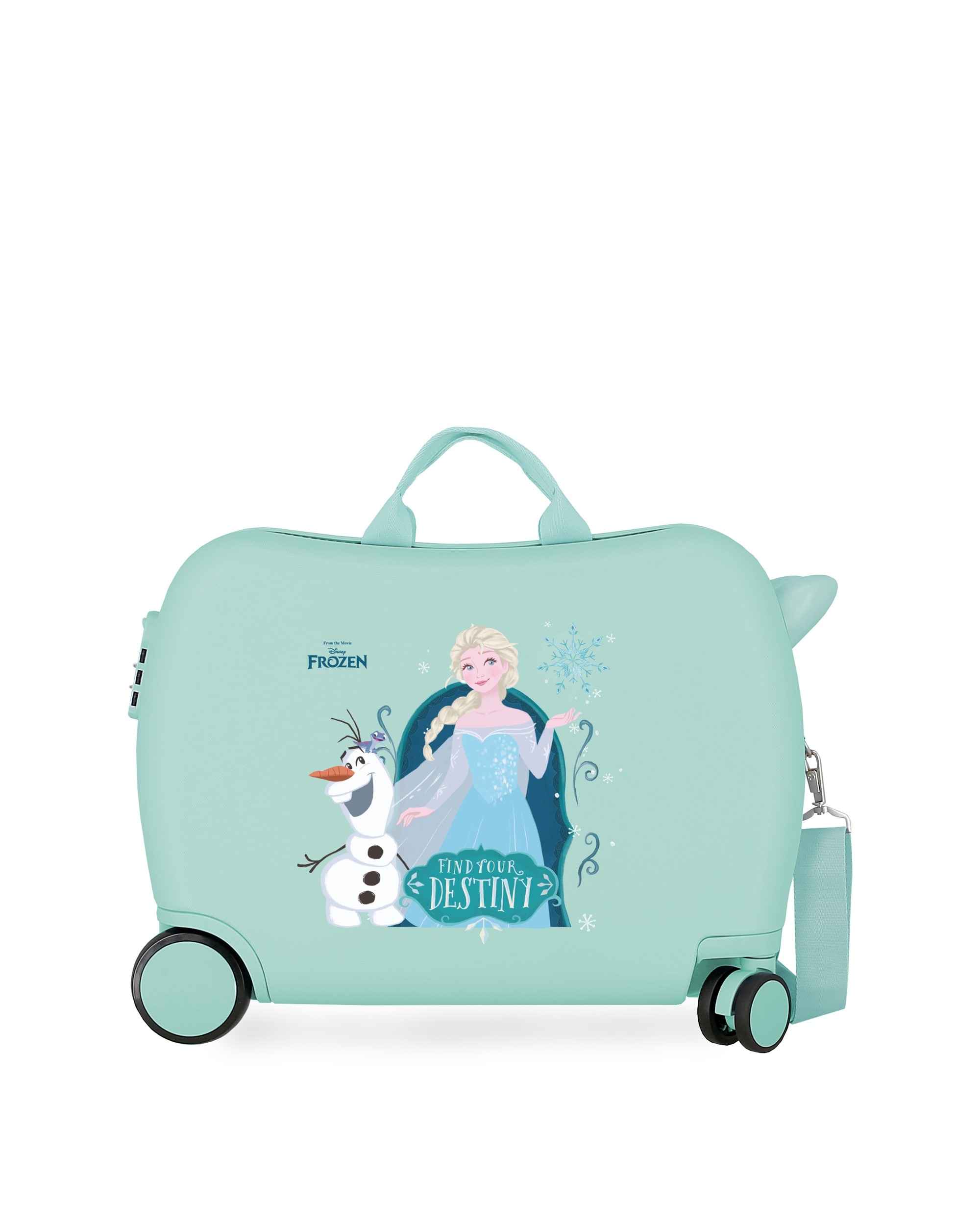 Imagen 0 de Maleta infantil nature is magical con ruedas multidireccionales rígida con capacidad de 34l Azul