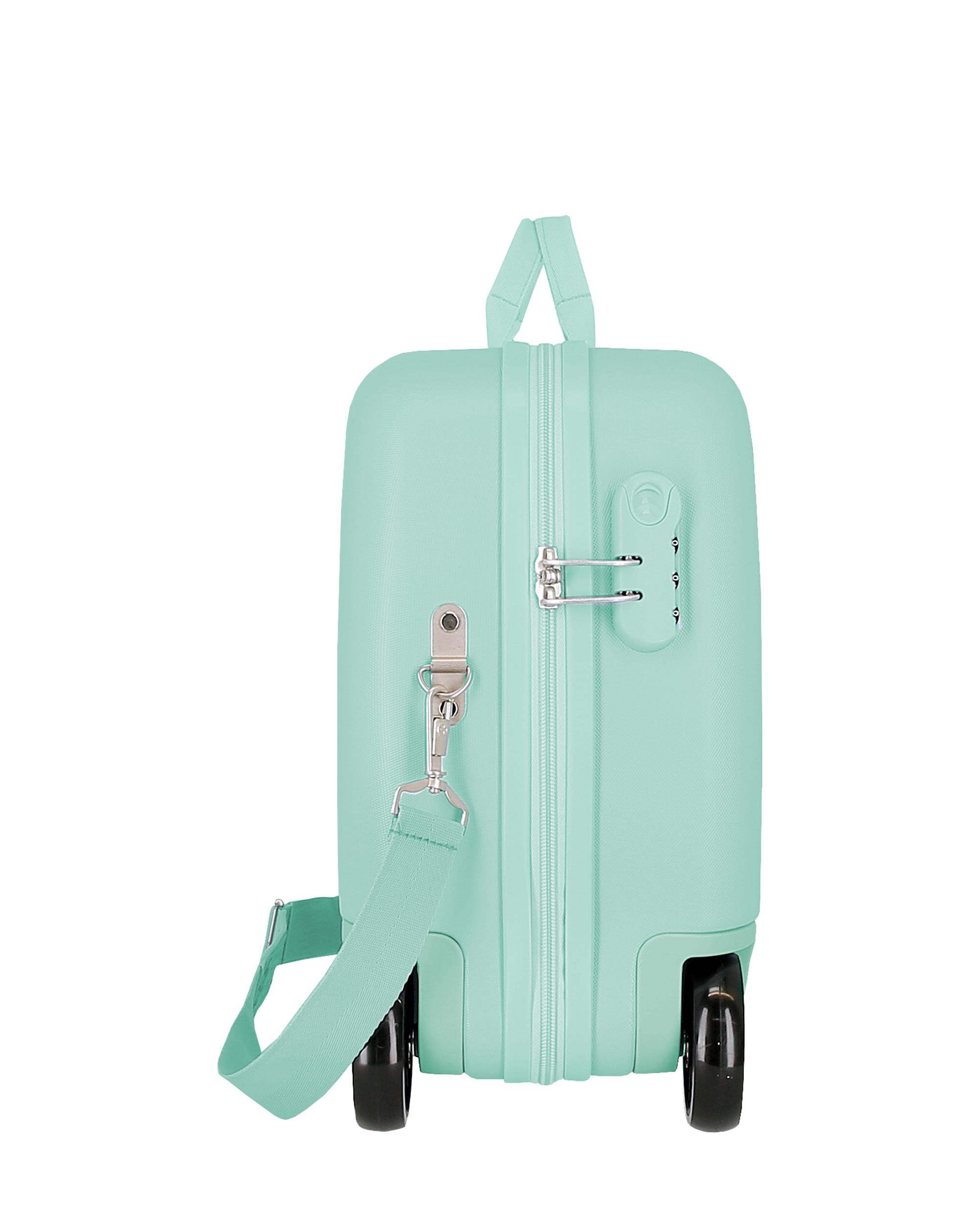 Maleta infantil nature is magical con ruedas multidireccionales rígida con capacidad de 34l - Disney - Azul Azul-2