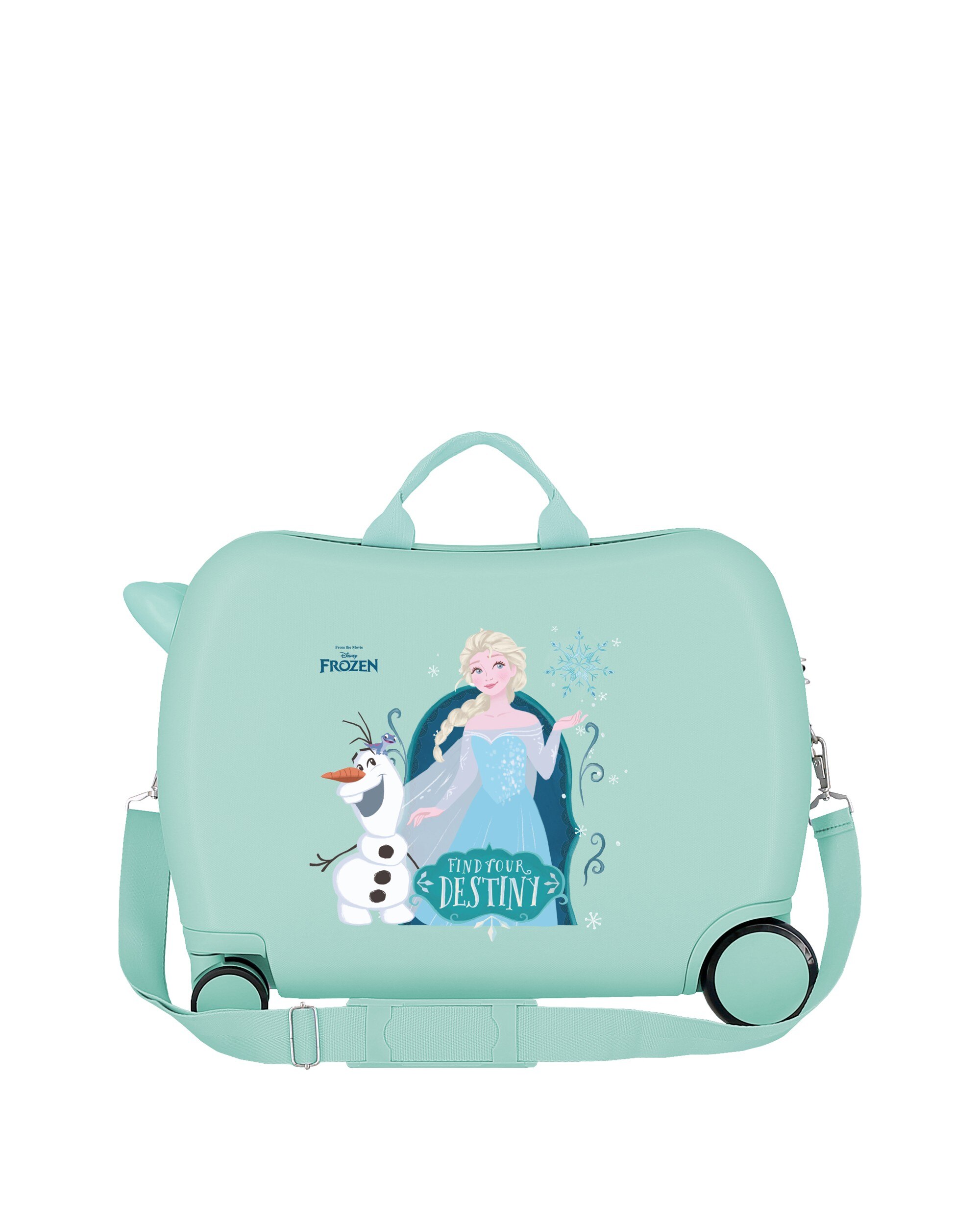 Maleta infantil nature is magical con ruedas multidireccionales rígida con capacidad de 34l - Disney - Azul Azul-3