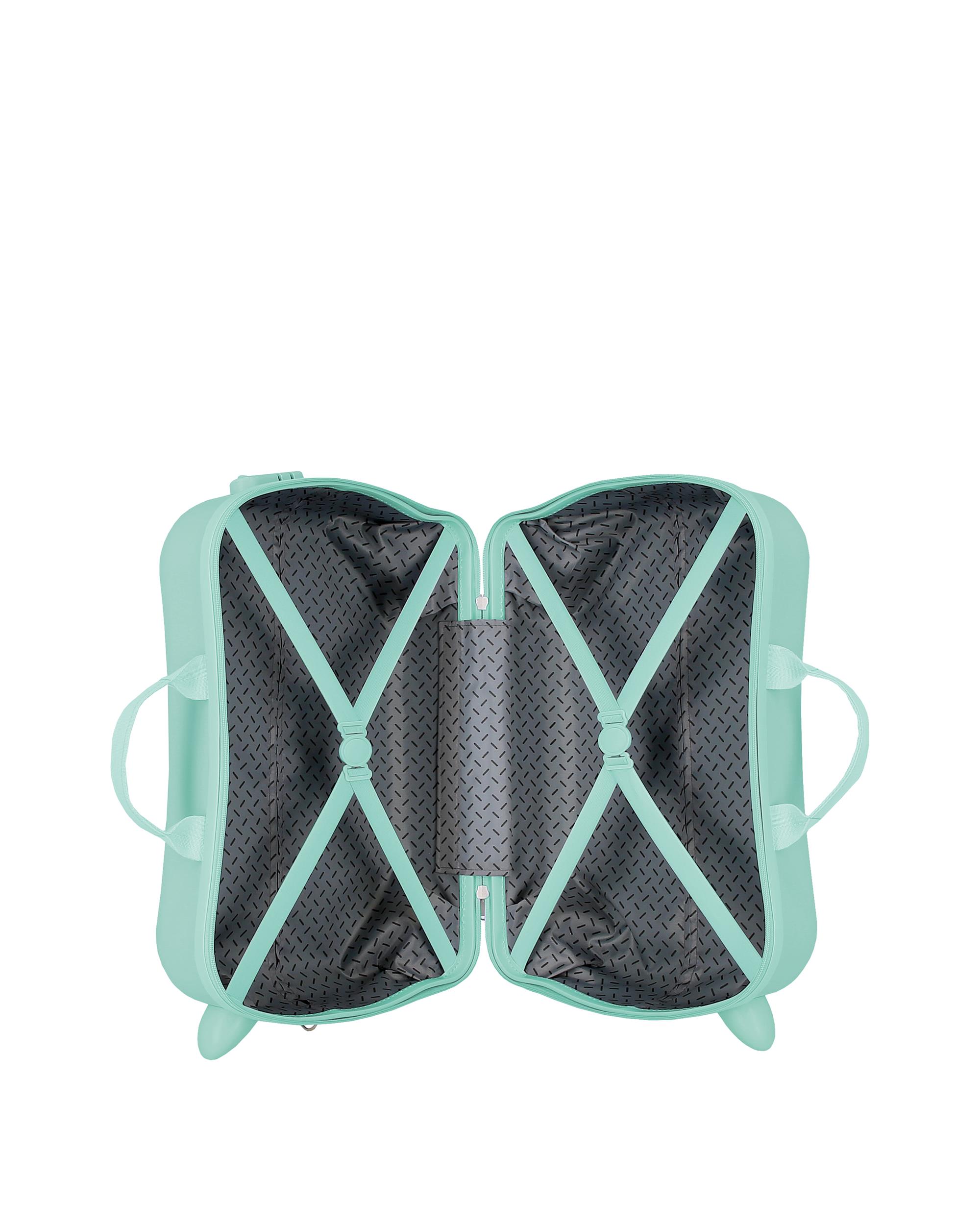 Maleta infantil nature is magical con ruedas multidireccionales rígida con capacidad de 34l - Disney - Azul Azul-5