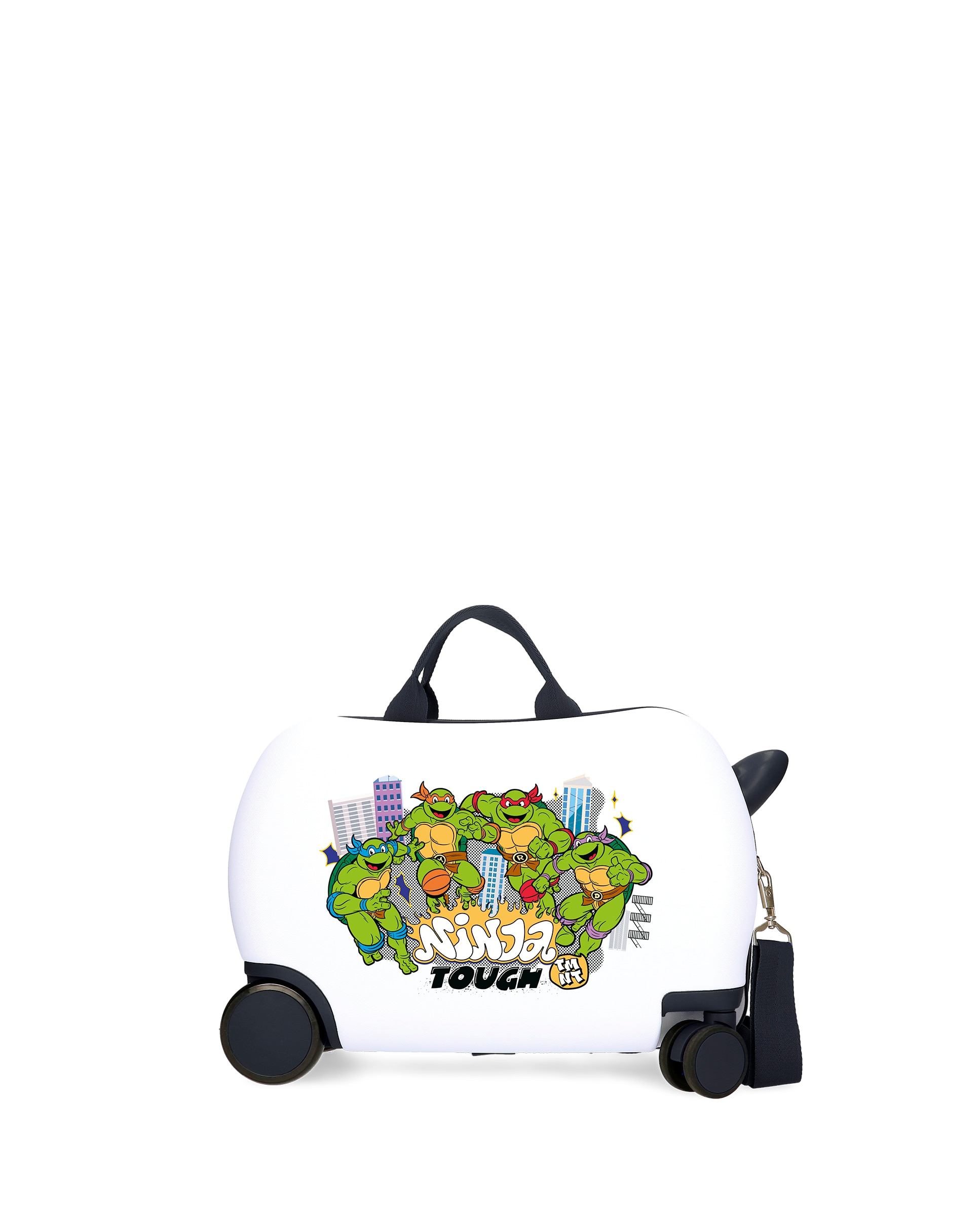 Imagen 0 de Maleta infantil 2 ruedas multidireccionales Ninja Attack con capacidad de 28L Blanco