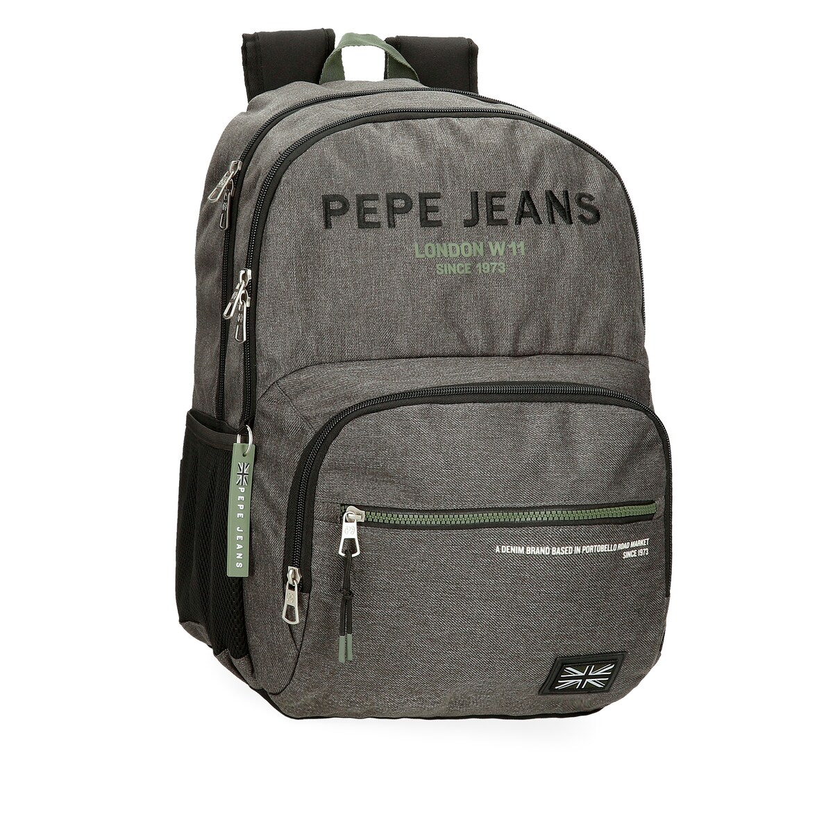 Mochila escolar Pepe Jeans Edmon 46cm dos compartimentos con