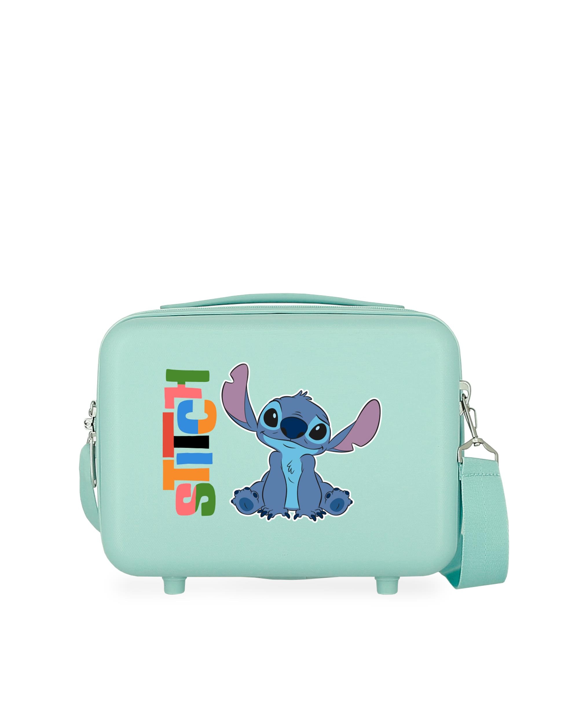 Imagen 0 de Neceser abs aloha stitch adaptable con capacidad de 9l en turquesa Azul