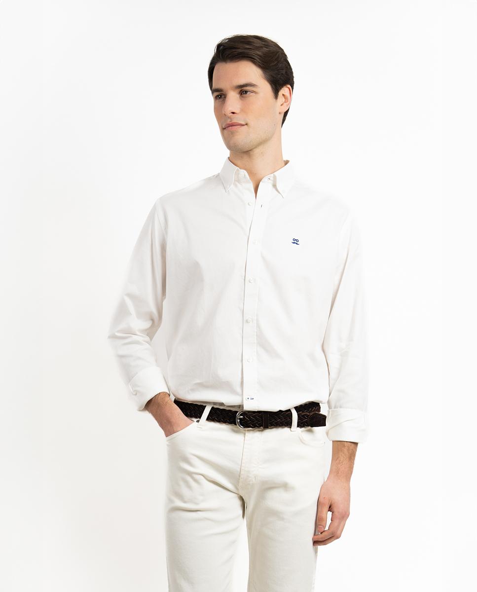 Makarthy - Camisa de hombre regular de manga larga.