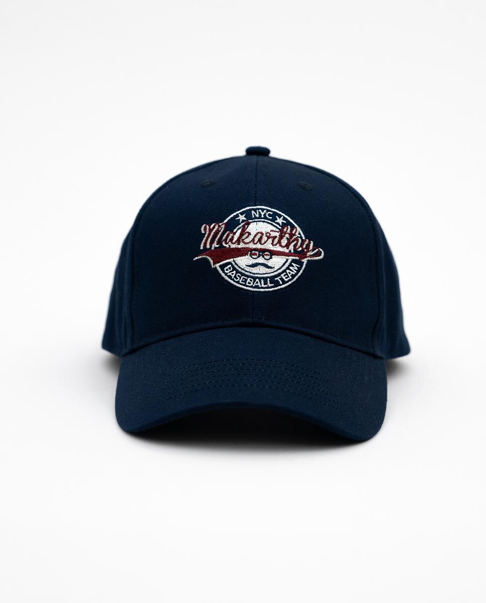 Imagen 2 de Gorra de hombre con logo bordado - Makarthy - Azul marino Azul marino