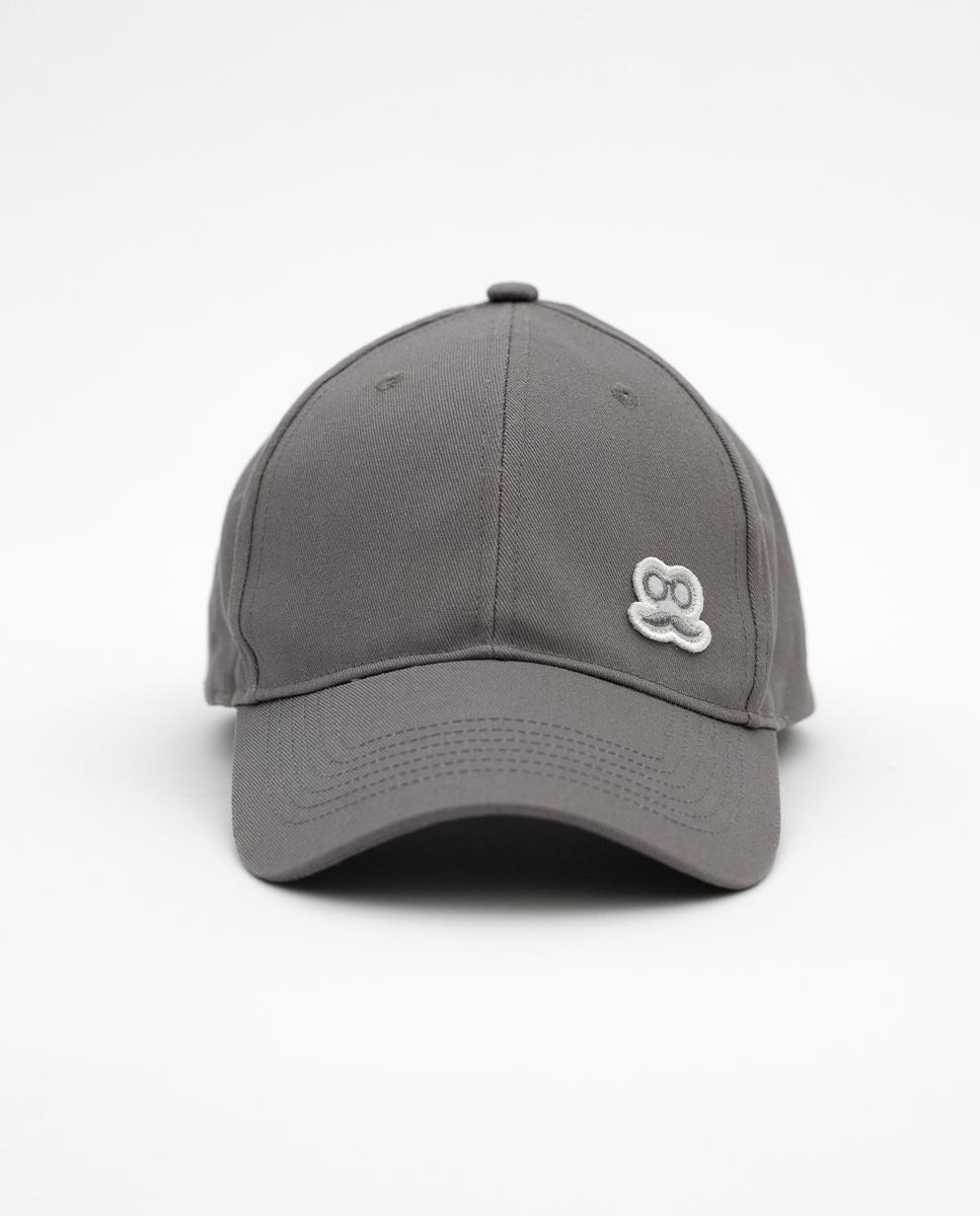 Imagen 3 de Gorra de hombre con logo bordado - Makarthy - Gris oscuro Gris oscuro