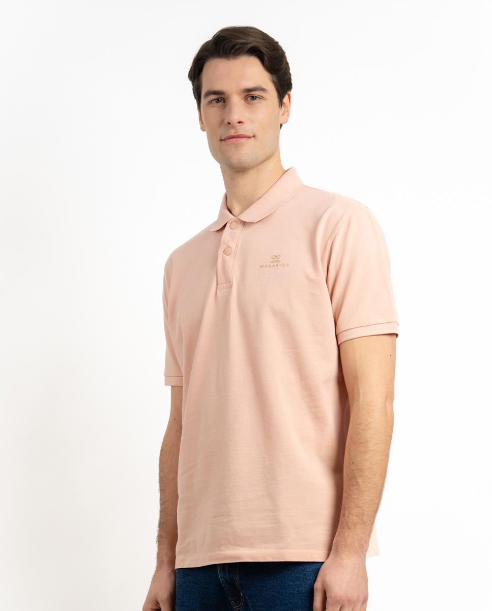 Polo de piqué de hombre de manga corta - Makarthy - Maquillaje Maquillaje-1