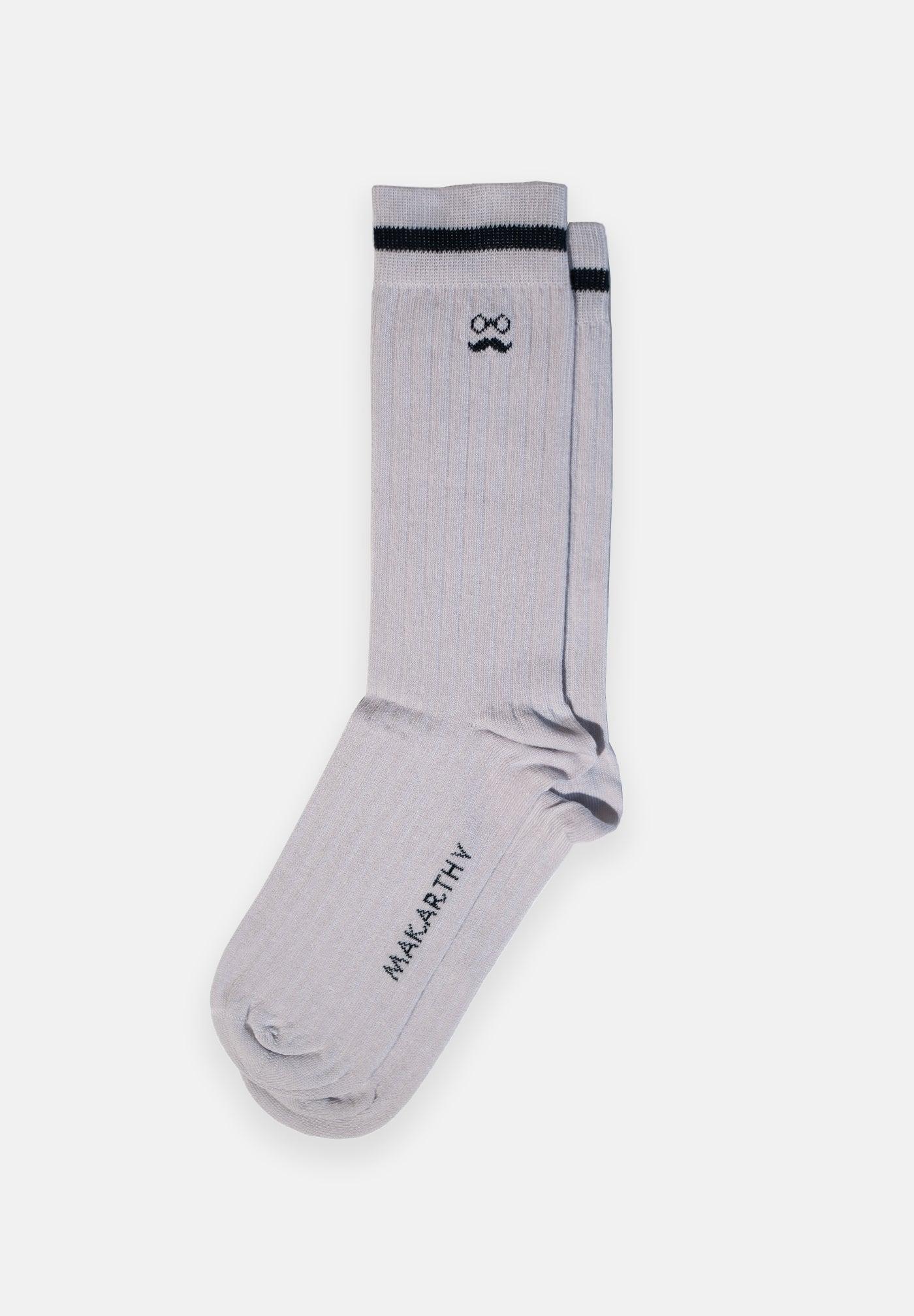 Imagen 0 de Calcetines cortos de hombre con logo Lila