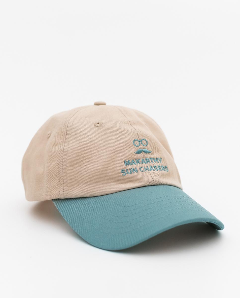 Imagen 1 de Gorra de hombre con logo bordado - Makarthy - Rosa pastel Rosa pastel