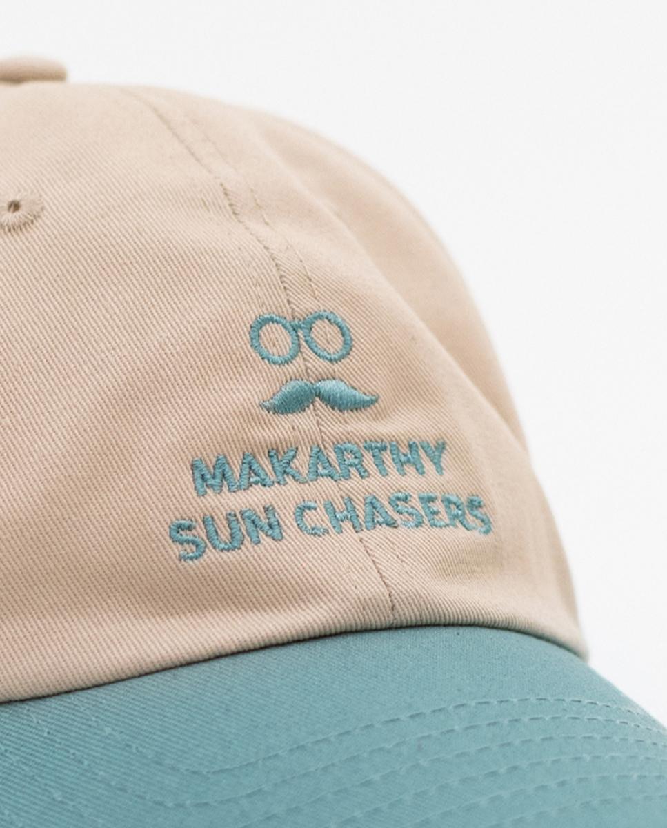 Imagen 2 de Gorra de hombre con logo bordado - Makarthy - Rosa pastel Rosa pastel