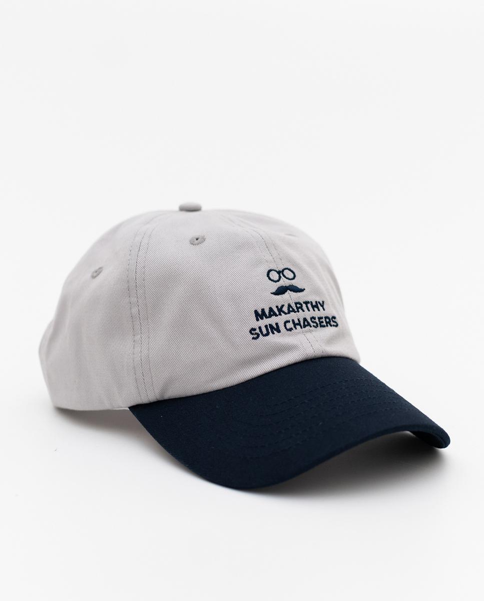 Imagen 1 de Gorra de hombre con logo bordado - Makarthy - Azul / Blanco Azul / Blanco