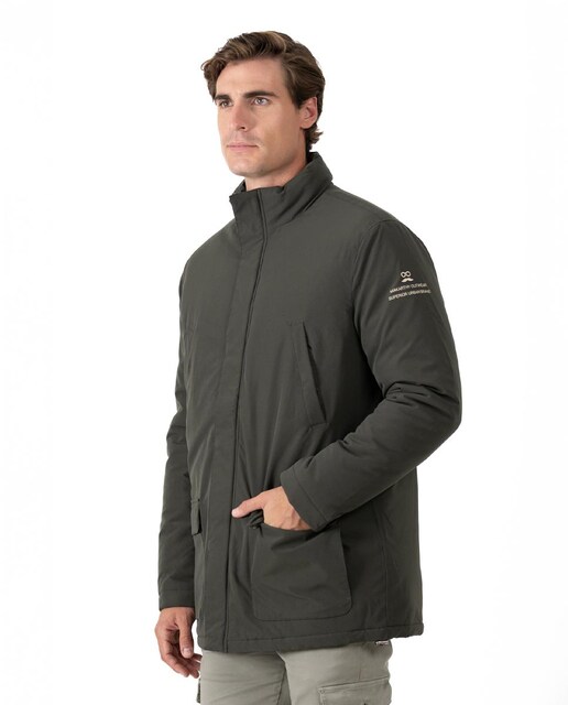 Imagen 0 de Parka de hombre acolchada con cremallera
