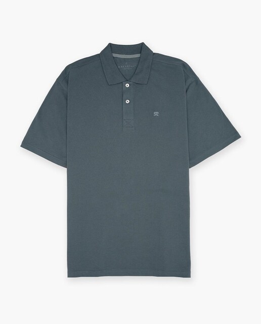 Imagen 0 de Polo de algodón de hombre de manga larga