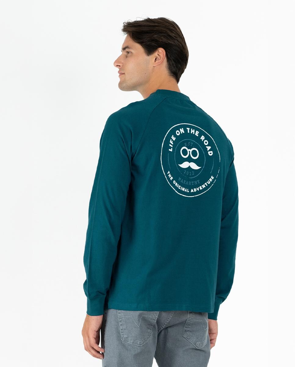 Algodón Camiseta Larga De Hombre Camisetas Algodon Manga Larga