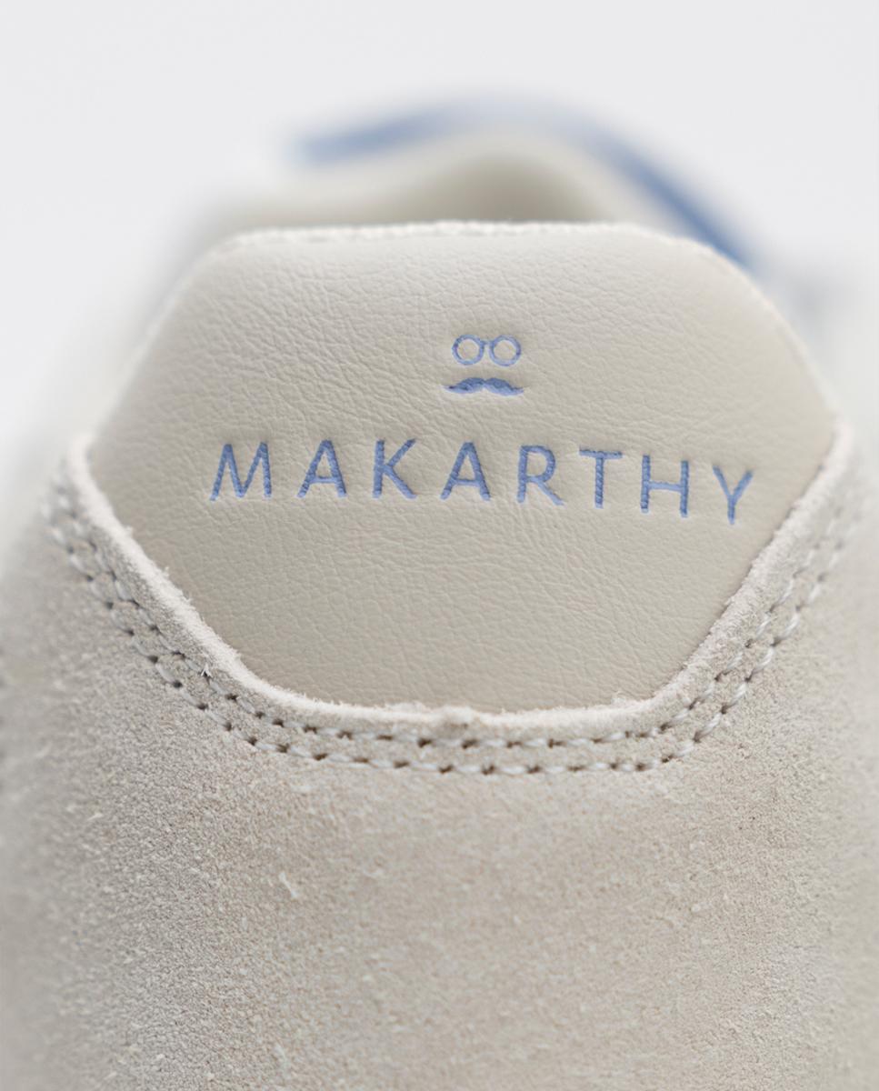 Zapatillas deportivas de hombre en serraje crew - Makarthy - Beige Beige-3