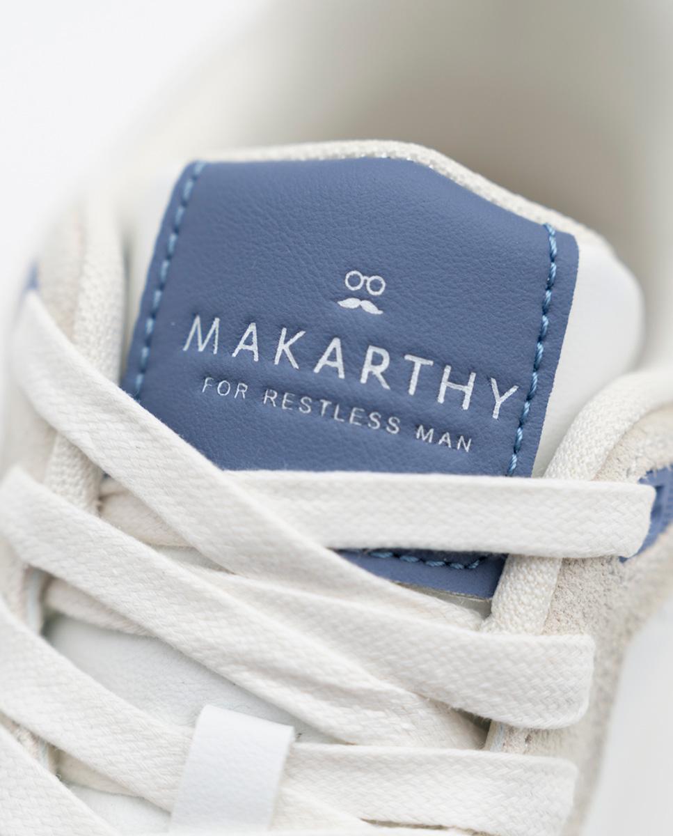 Zapatillas deportivas de hombre en serraje crew - Makarthy - Beige Beige-4