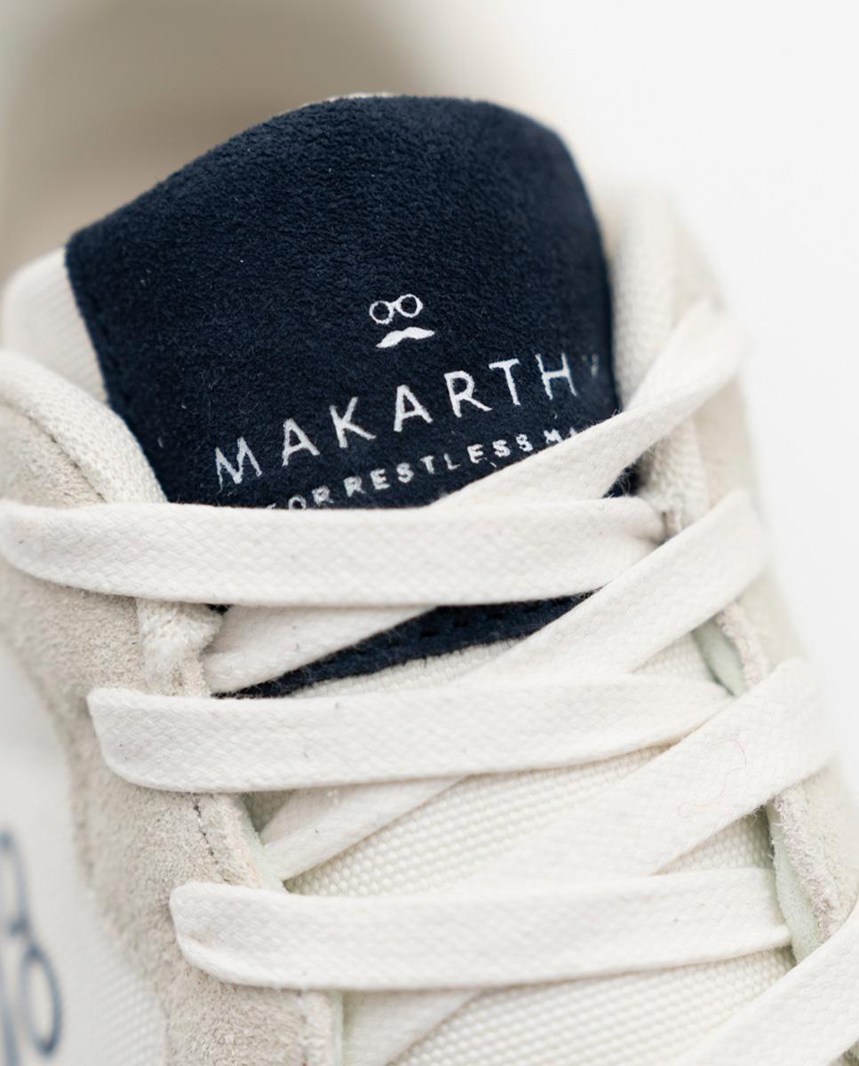 Zapatillas deportivas de hombre con cordones new 002 - Makarthy - Beige Beige-4