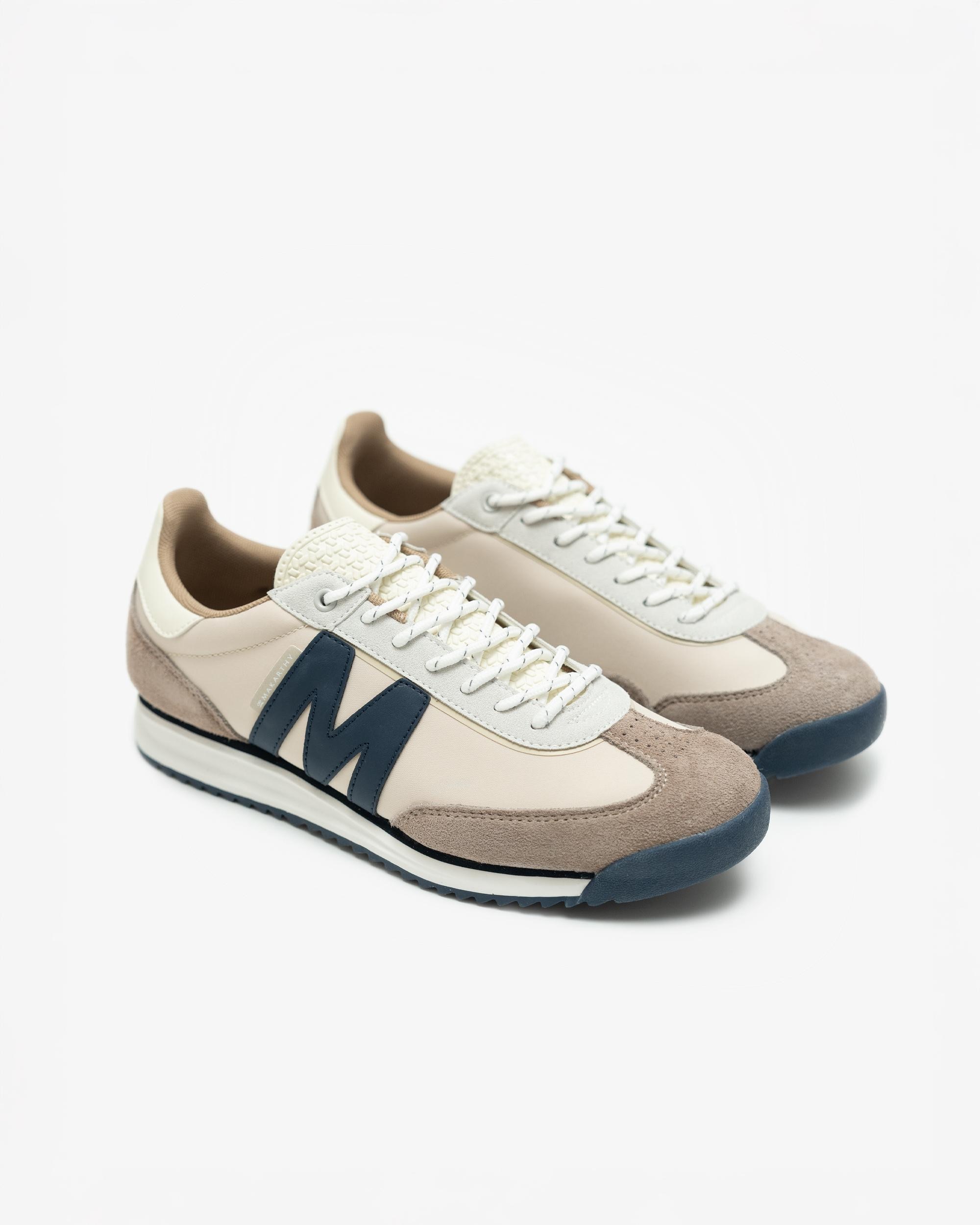 Imagen 3 de Zapatillas deportivas de hombre estilo retro con cordones - Makarthy - Beige Beige